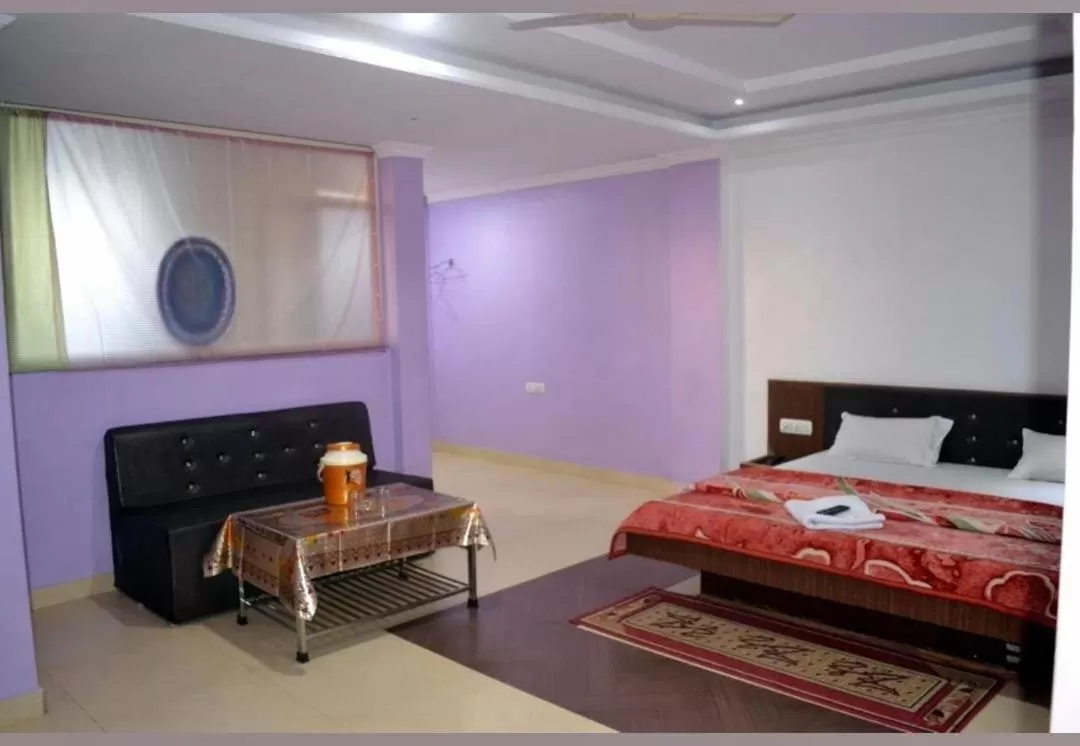 Bed in Hotel Rock View