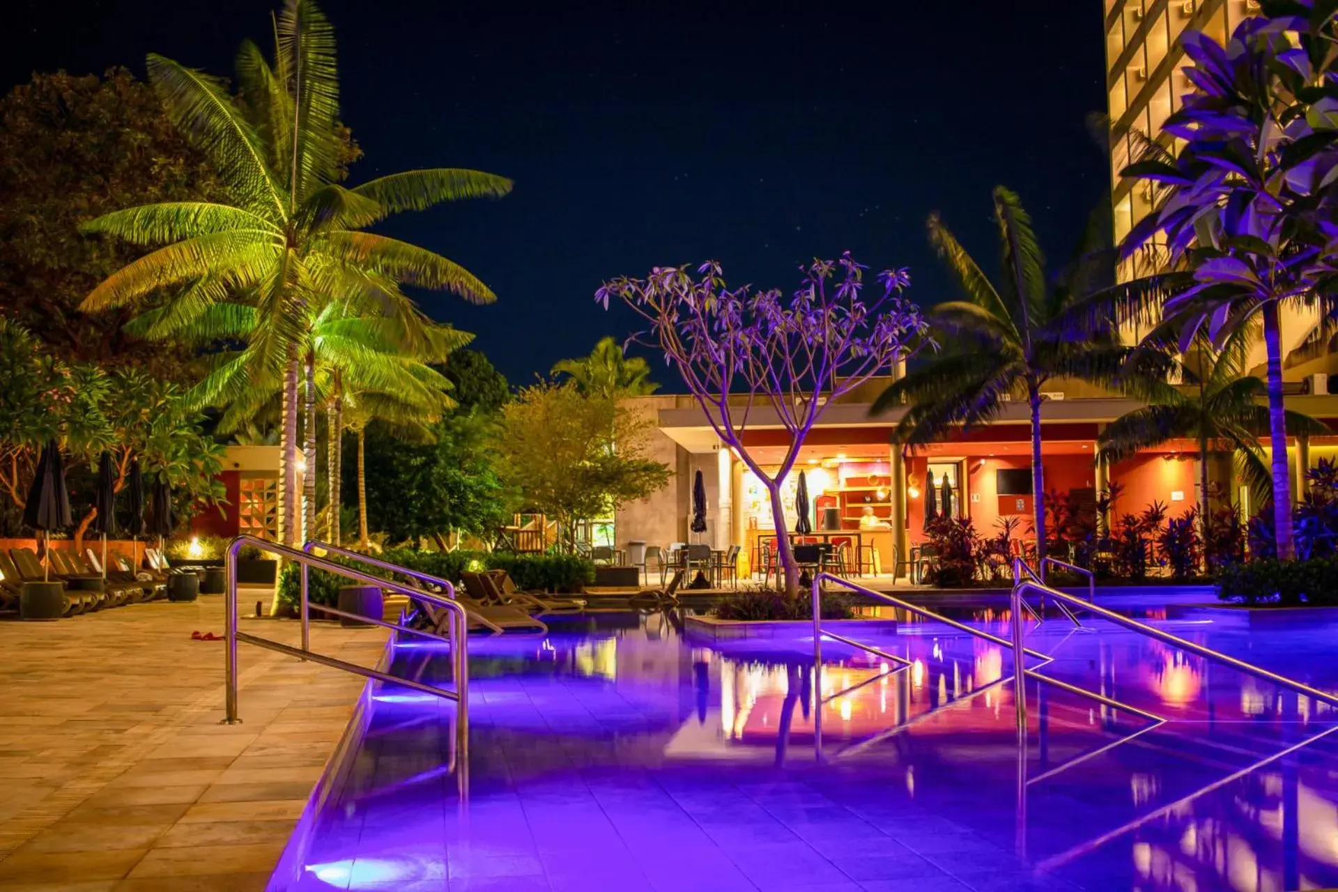 Swimming Pool in Hot Beach Resort