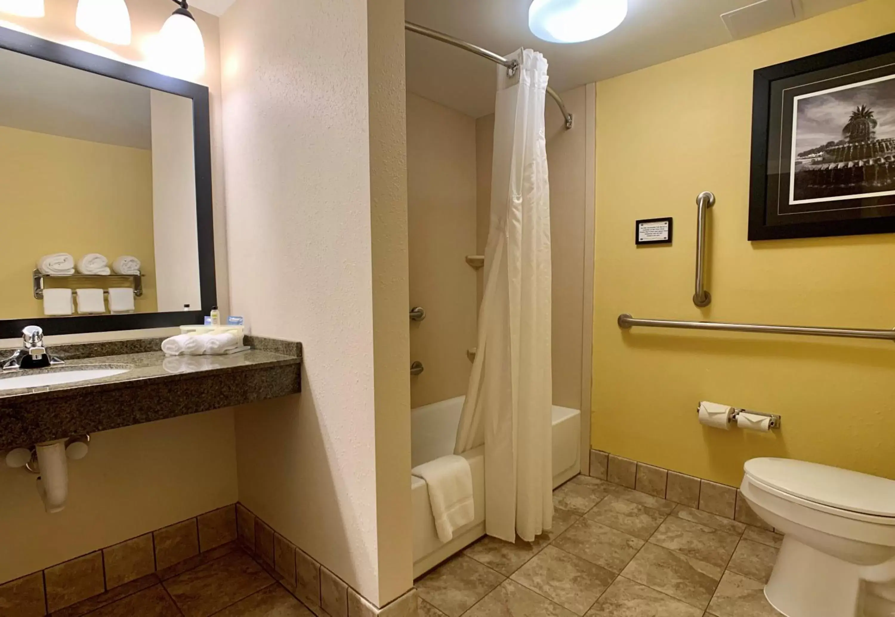 Photo of the whole room, Bathroom in Holiday Inn Express Hotel & Suites Charleston-Ashley Phosphate, an IHG Hotel