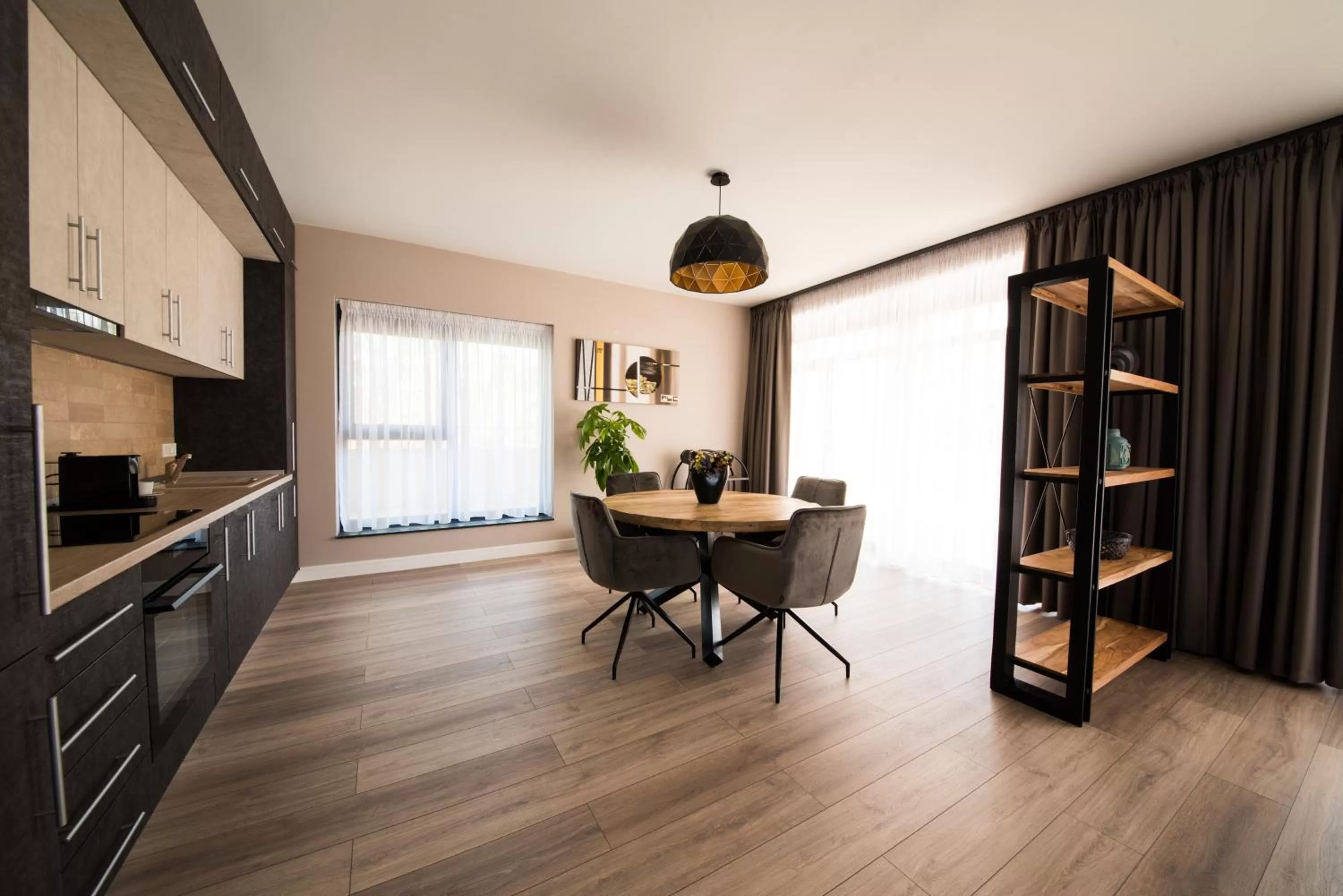 Kitchen or kitchenette in Biador Apartments