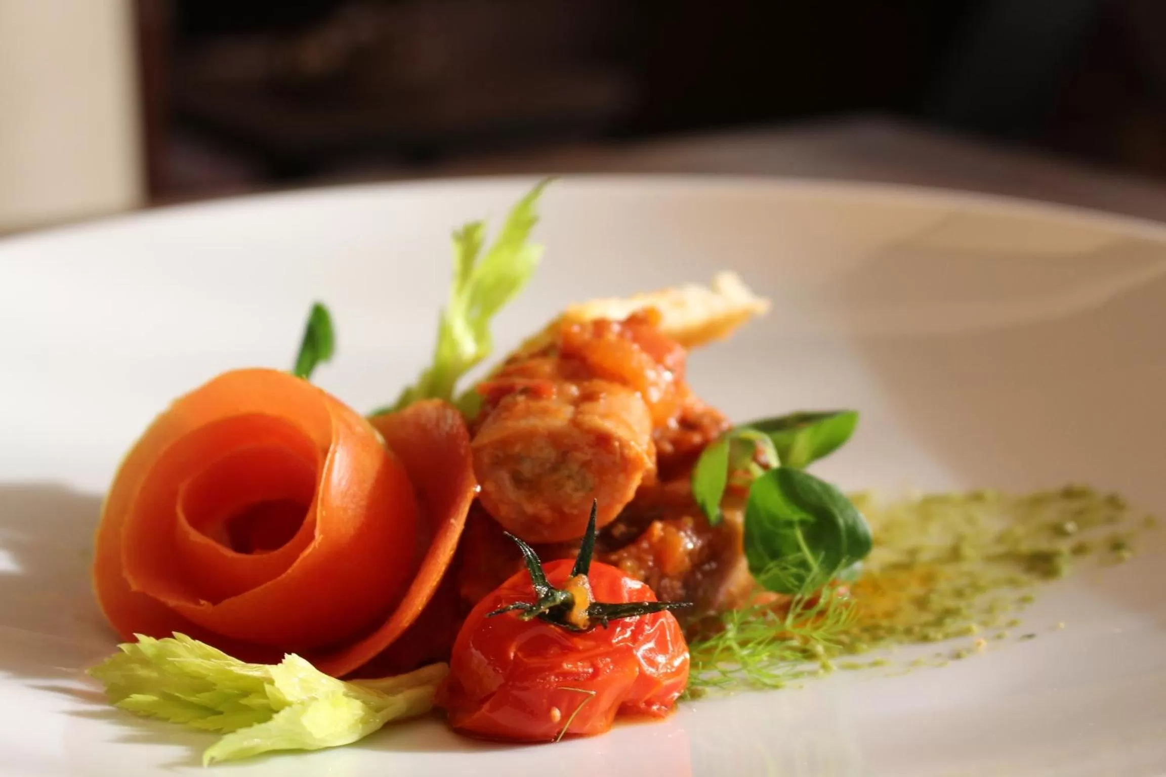 Restaurant/places to eat in Hotel Leopardi