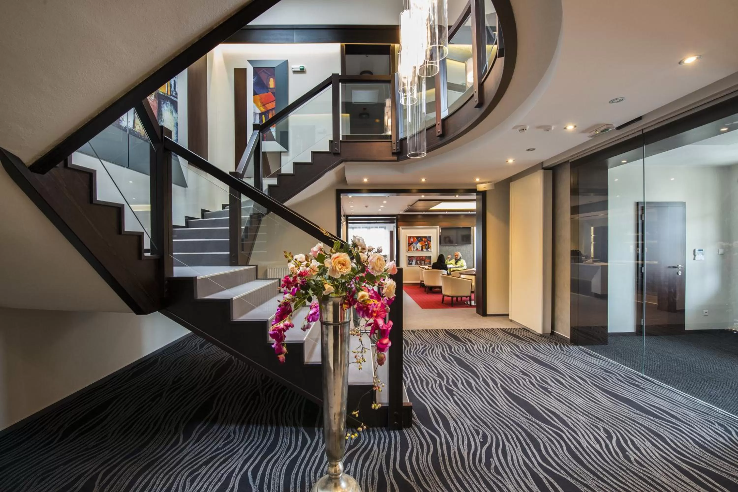 Lobby or reception in Boutique Hotel Villa ZAUBER