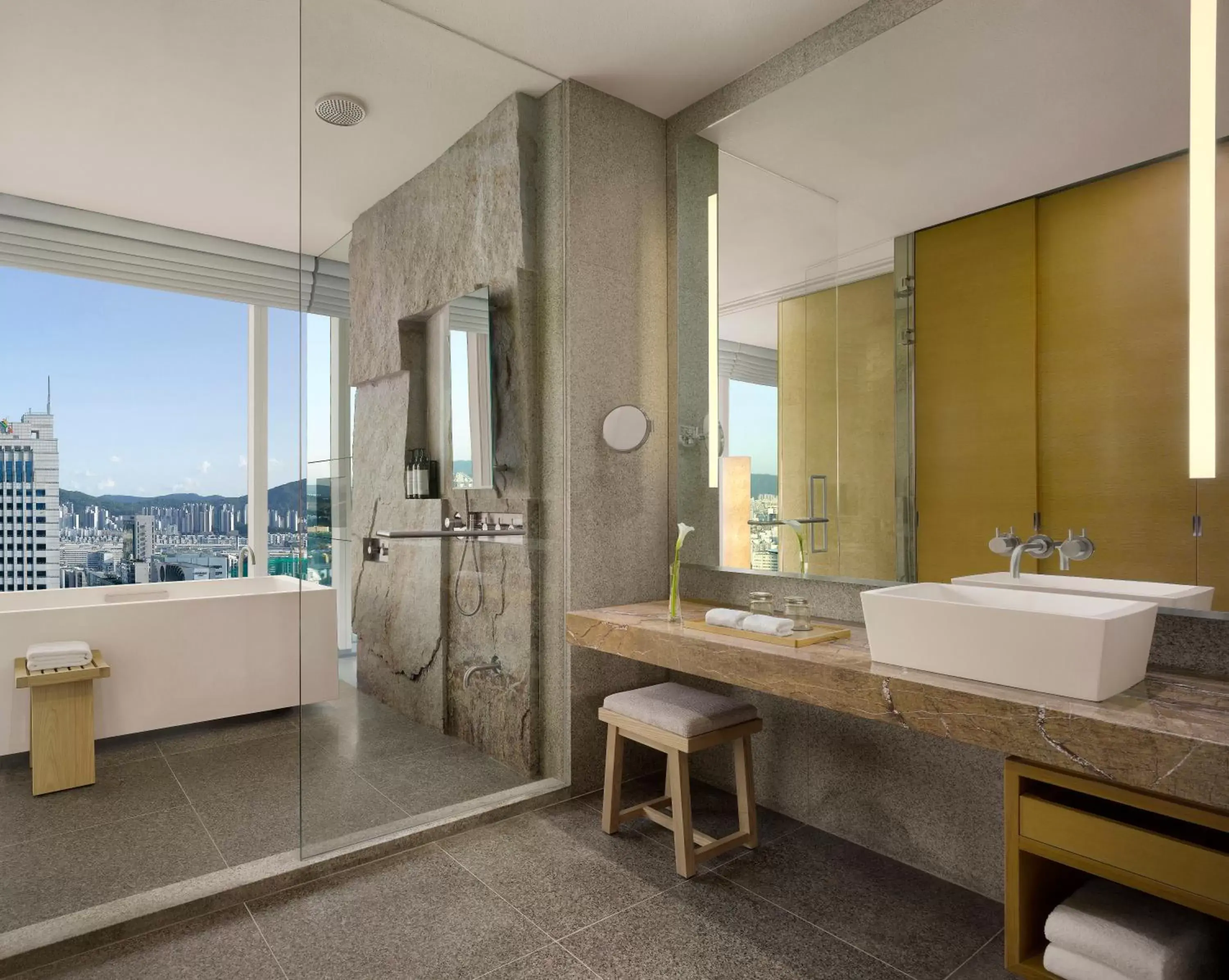 Bathroom in Park Hyatt Seoul