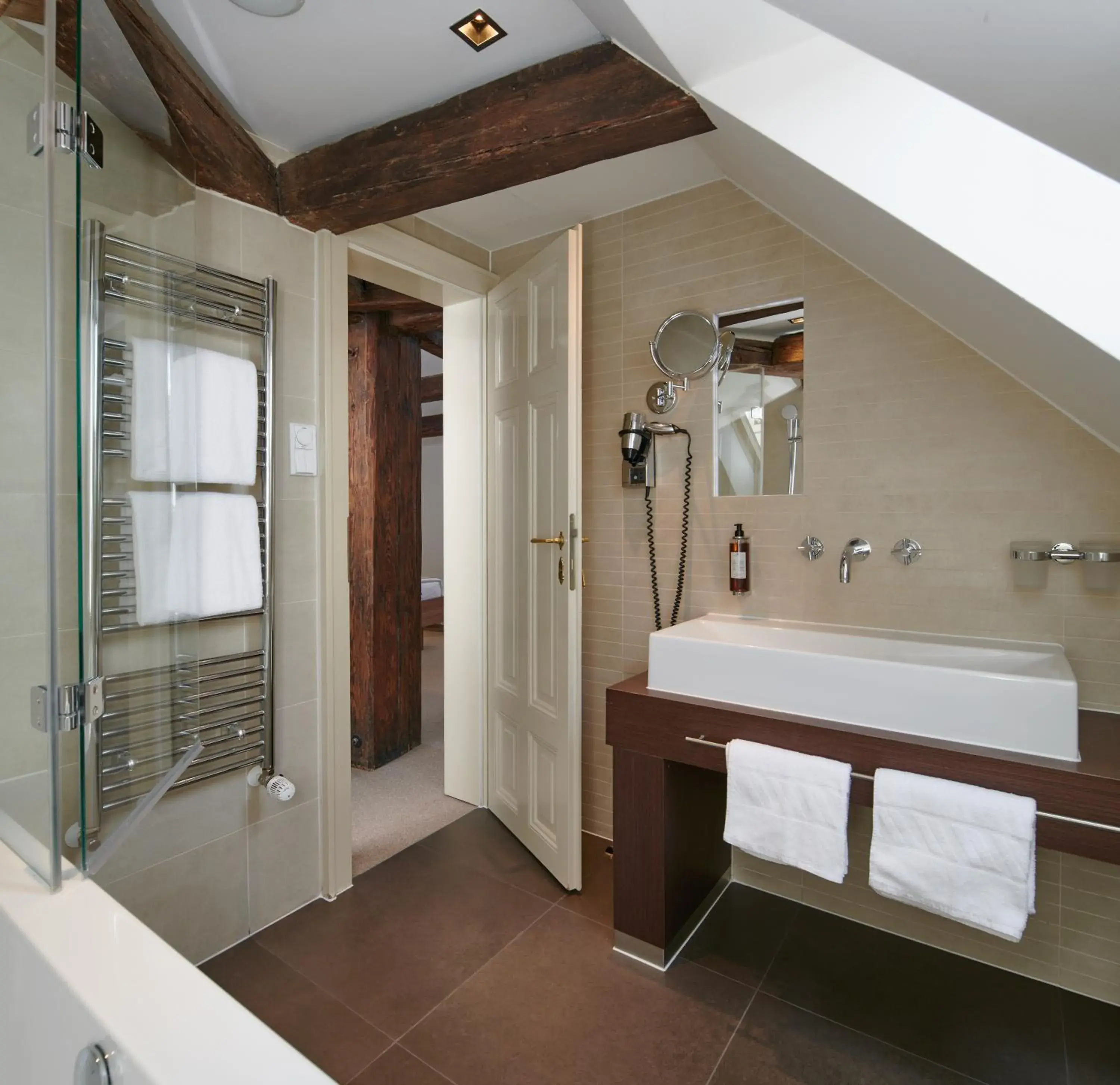 Bathroom in Golden Angel Suites by Adrez Living