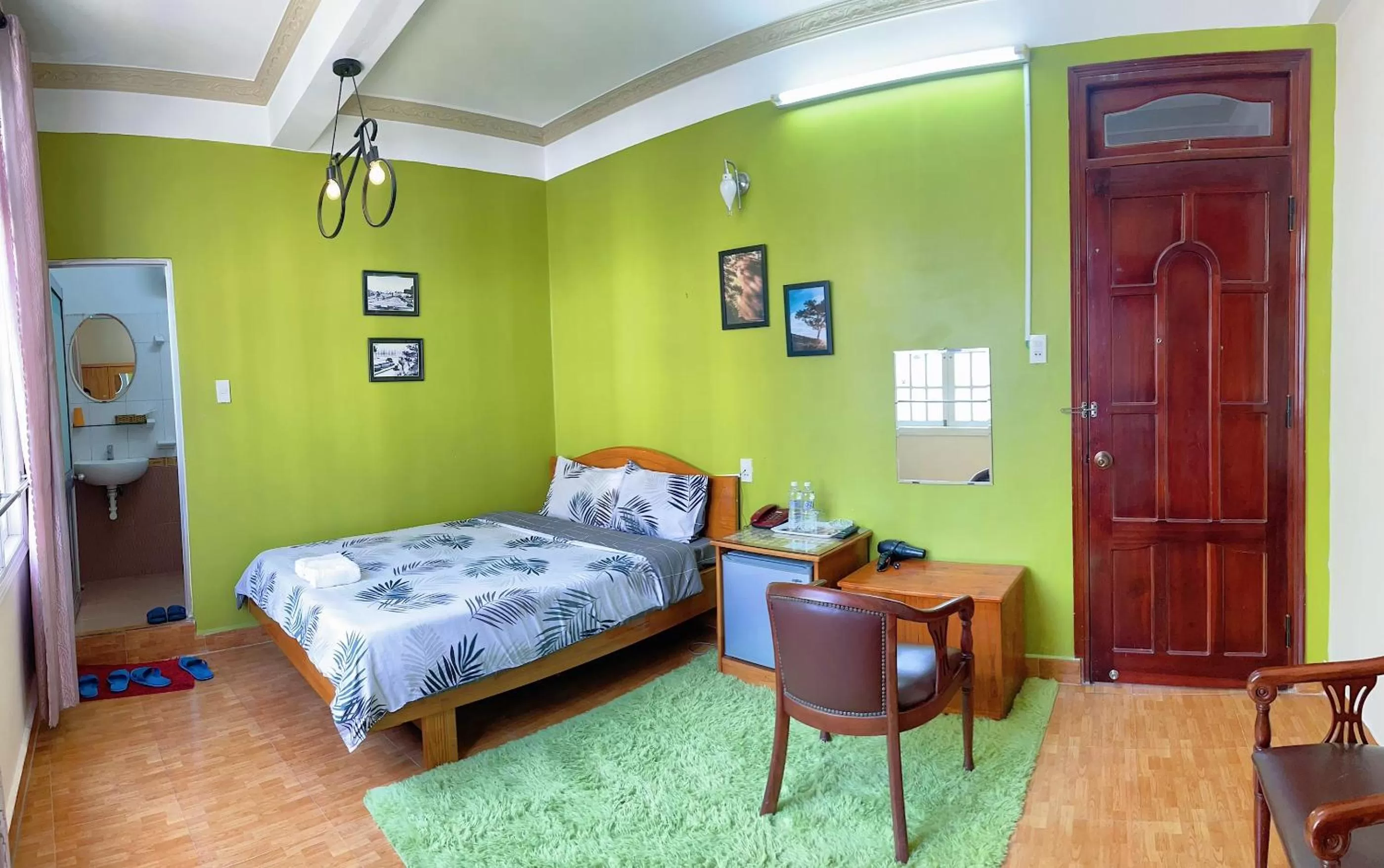 Bed in Anh Hào Hotel