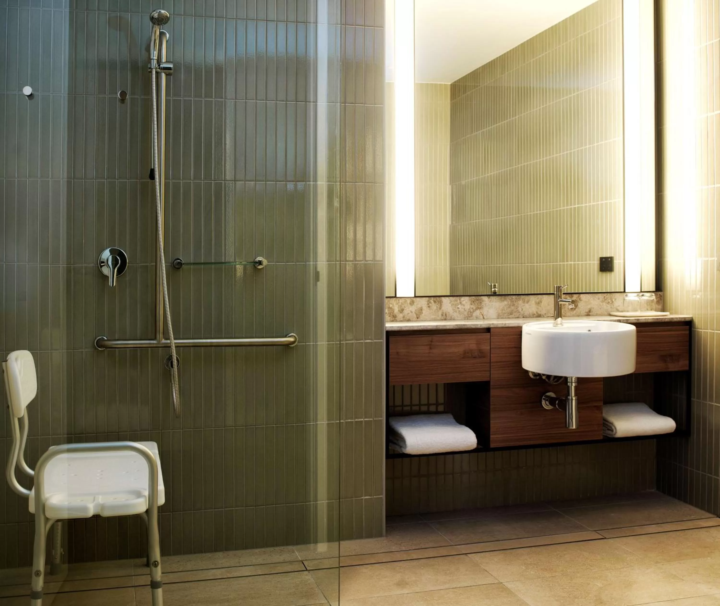 Bathroom in A by Adina Canberra