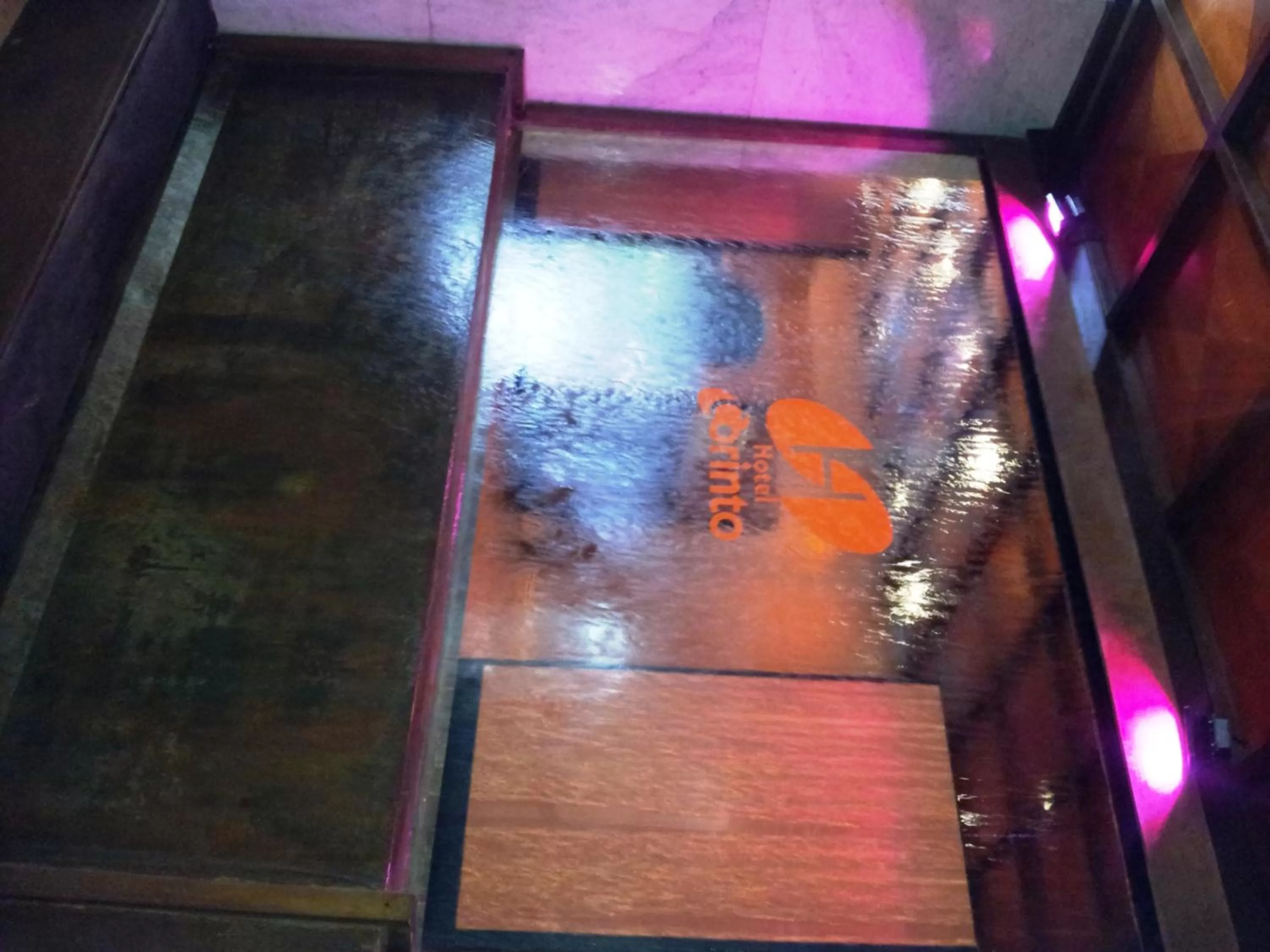 Decorative detail in Corinto Hotel