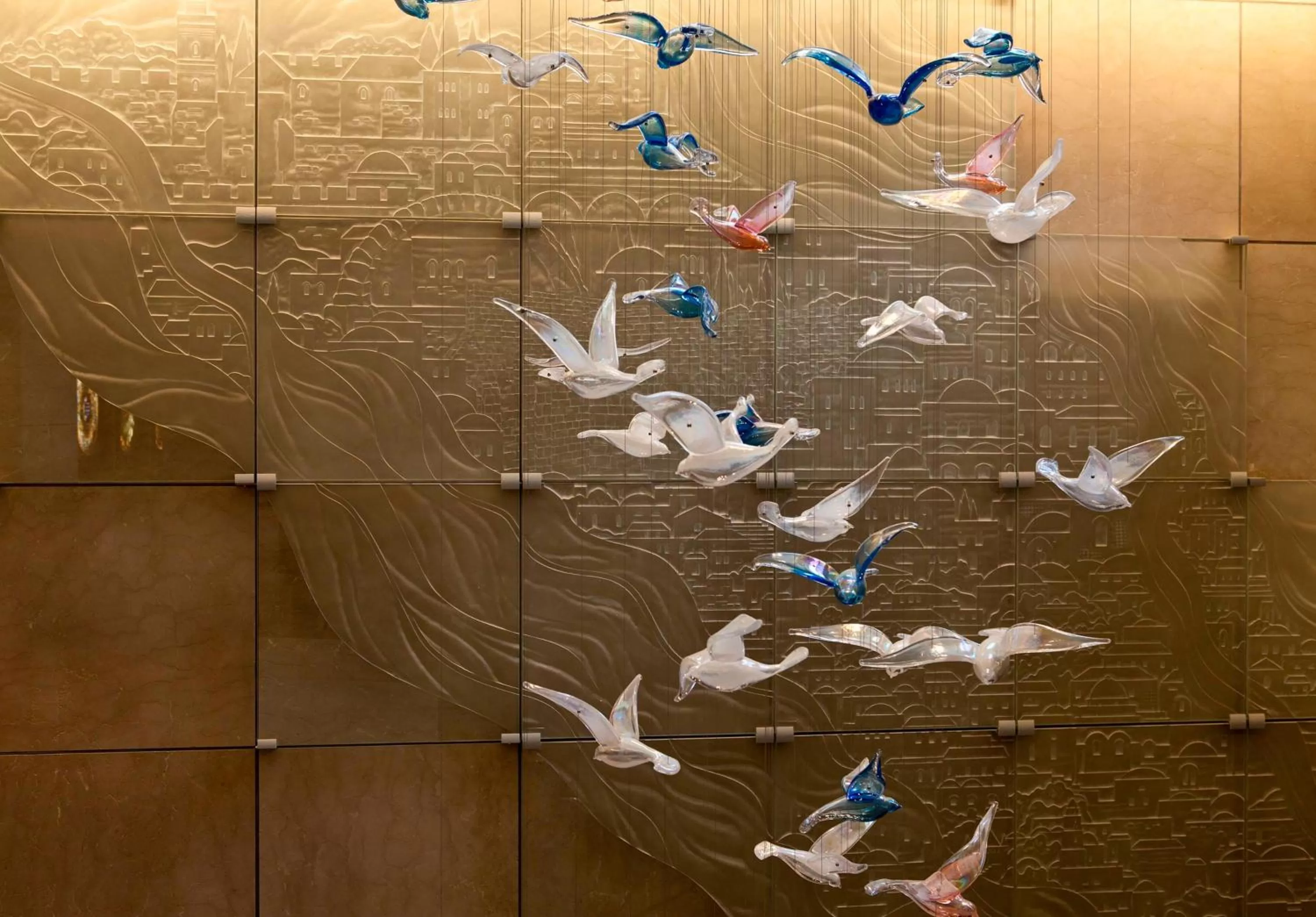 Lobby or reception in Waldorf Astoria Jerusalem