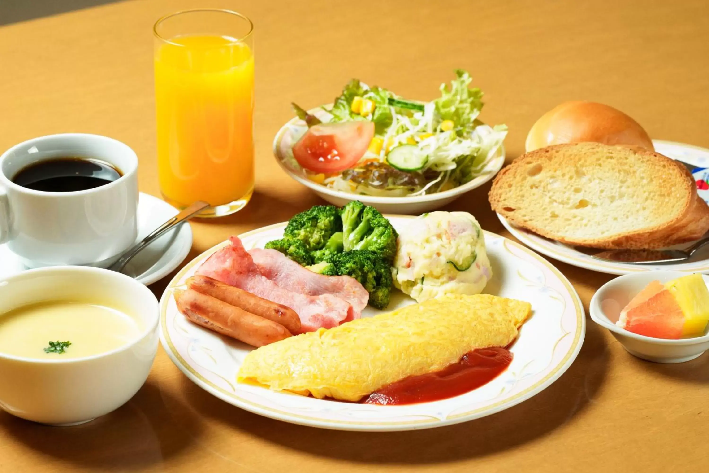 Breakfast in APA Hotel Kanku-Kishiwada