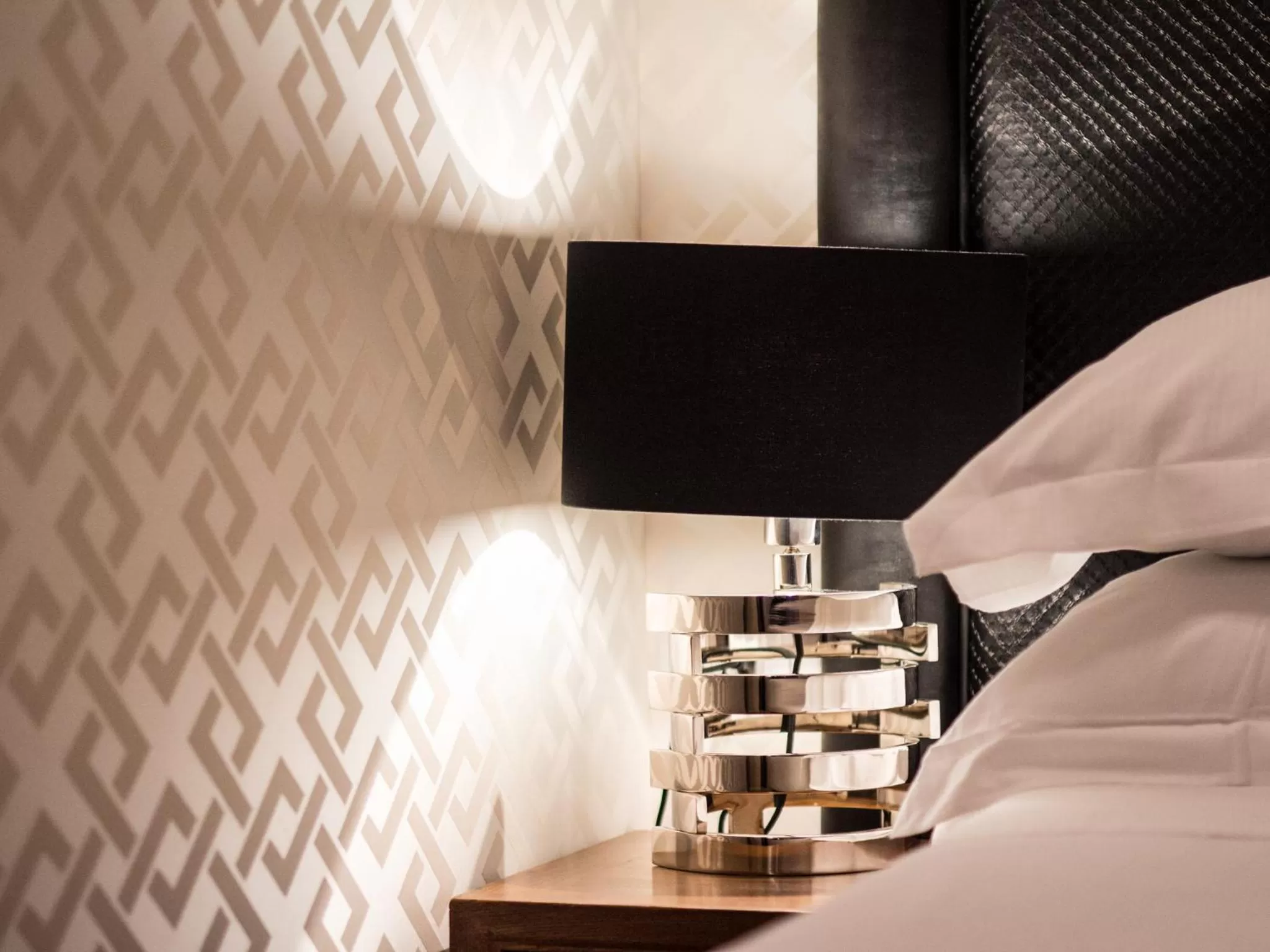 Decorative detail, Bed in Minerva Relais