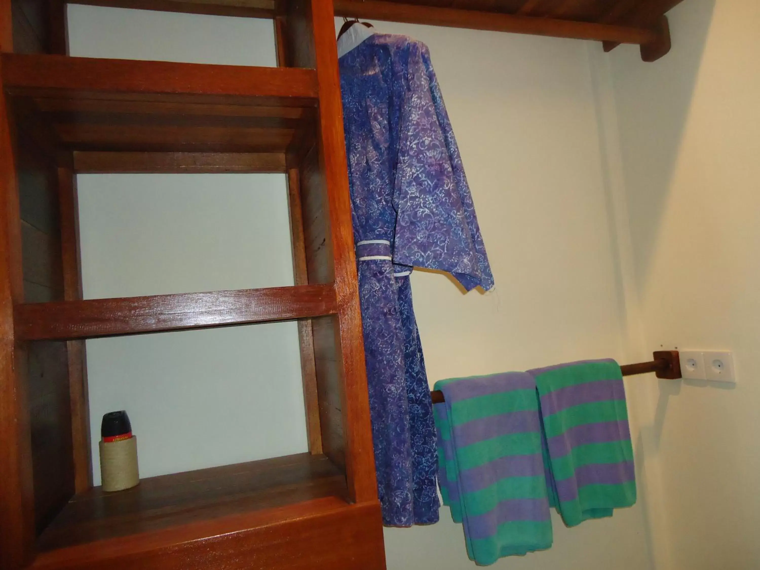 wardrobe, Bed in Naya Gawana Resort & Spa