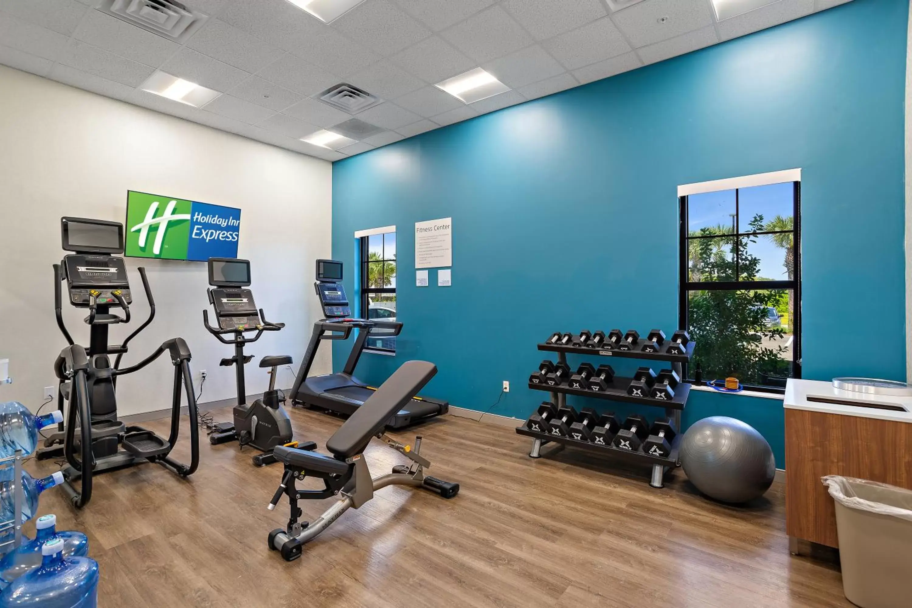 Fitness centre/facilities, Fitness Center/Facilities in Holiday Inn Express St. Augustine - Vilano Beach, an IHG Hotel