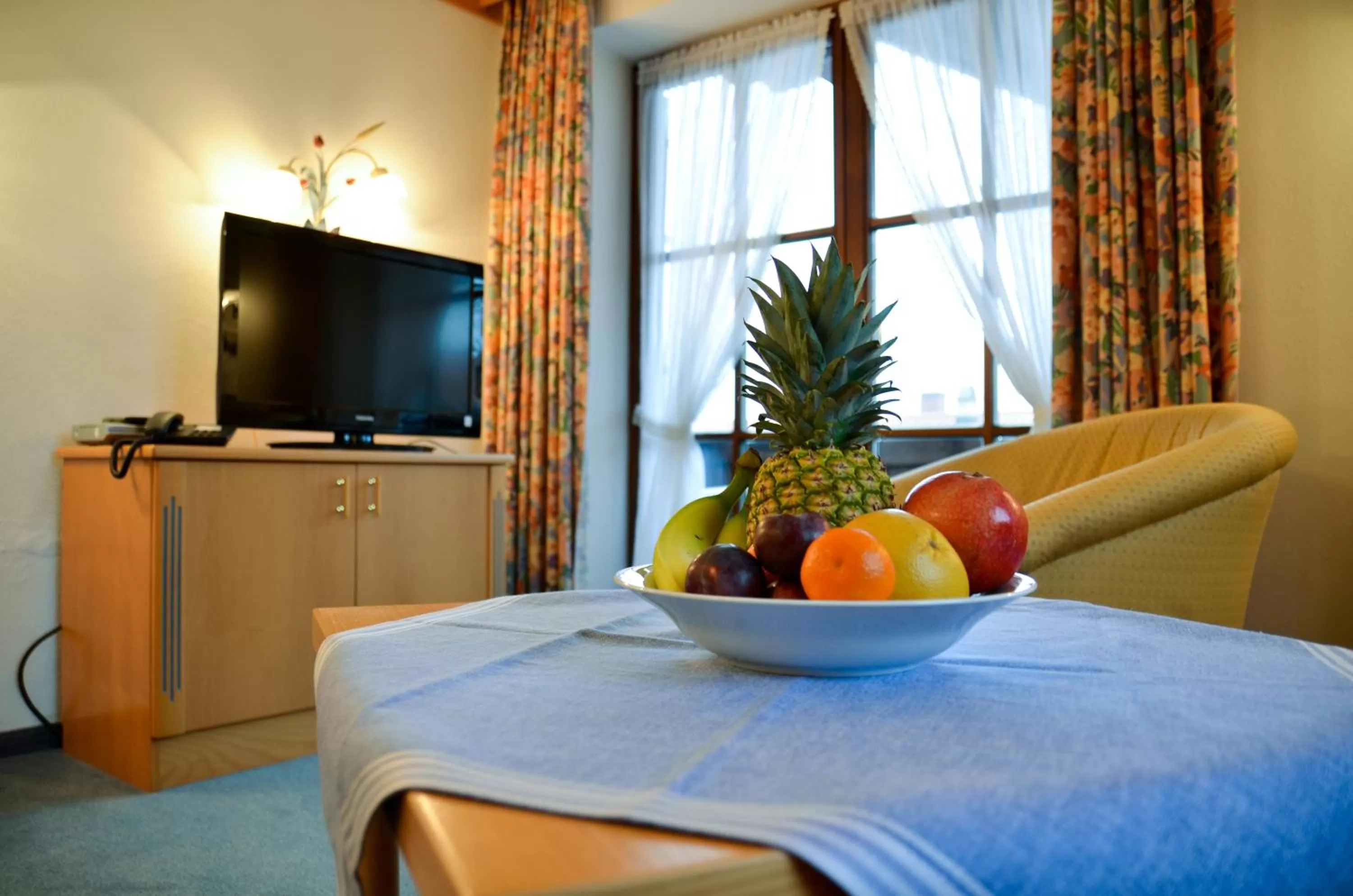 Living room in Hotel Restaurant Ferienwohnungen ALPENHOF