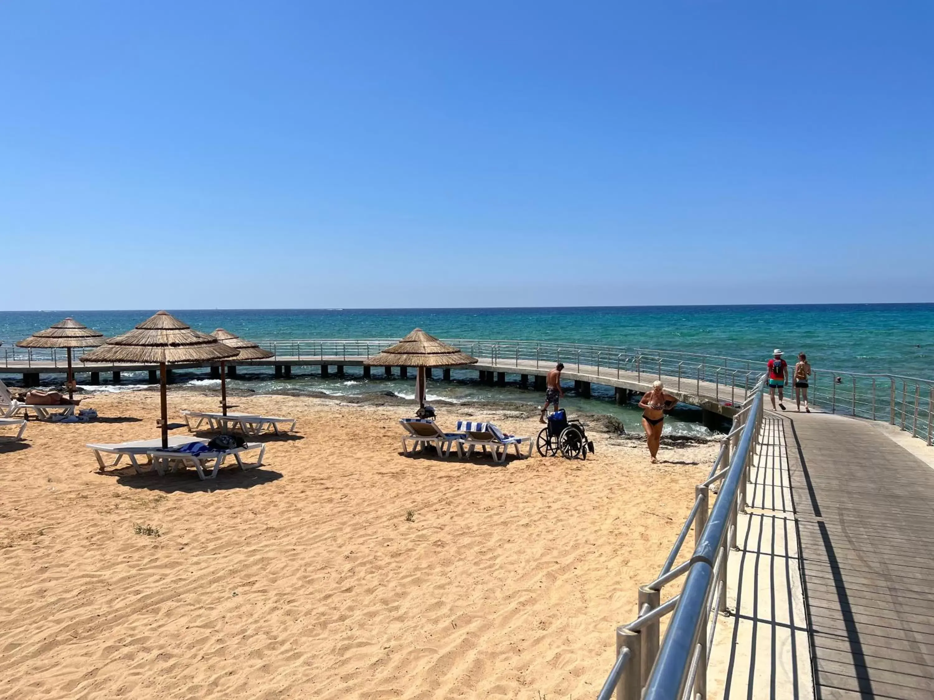 Beach in Anmaria Beach Hotel & Spa