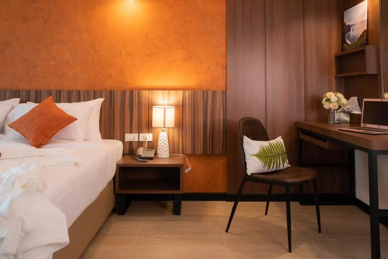 Bed in The Home Hotel SHA