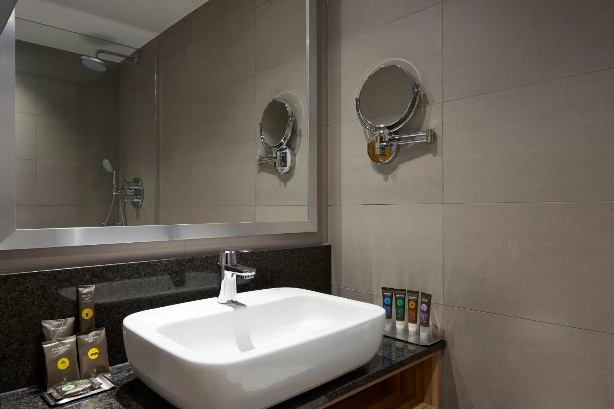 Bathroom in Novotel London Stansted Airport
