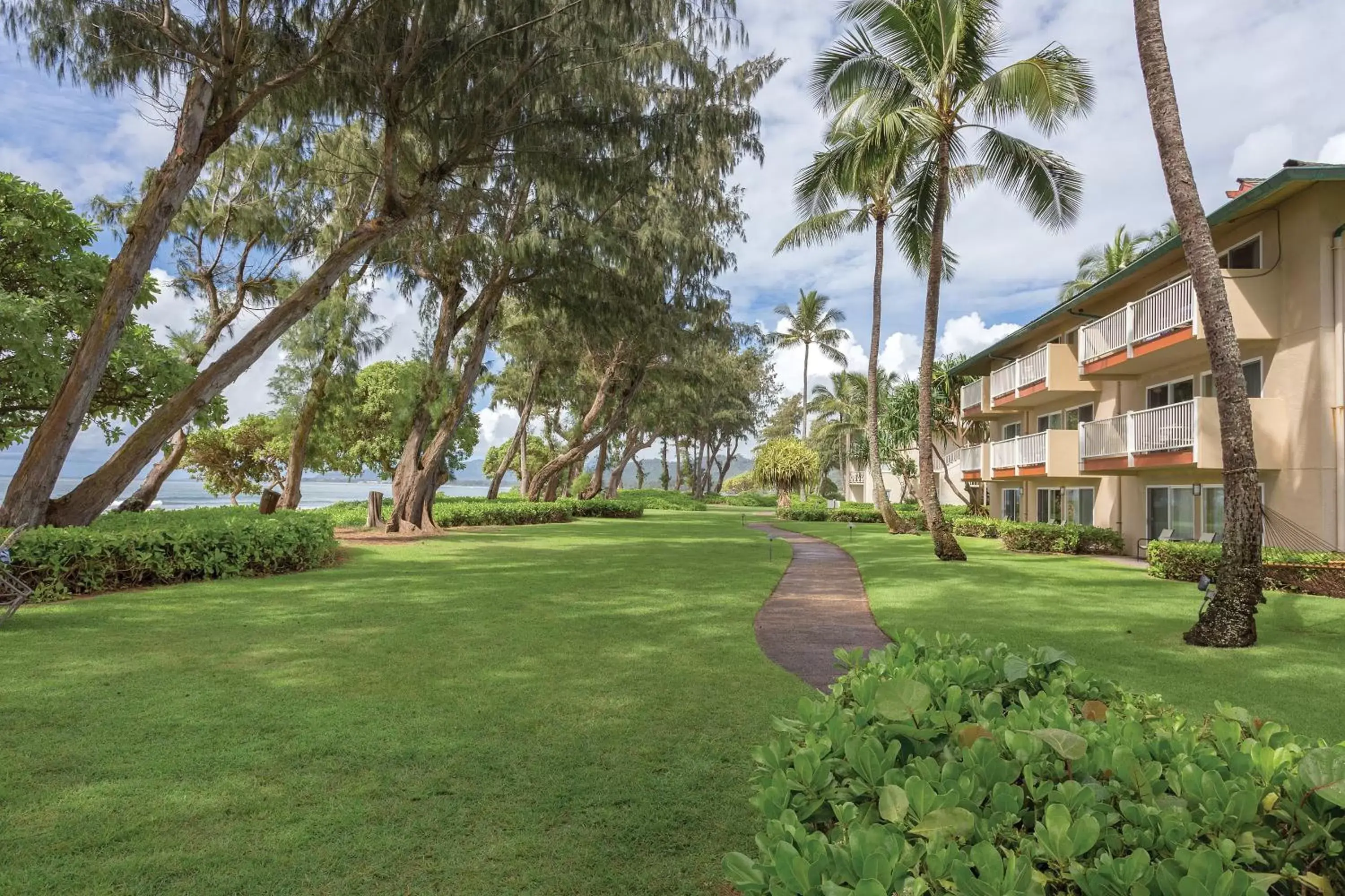 Sea view in Kauai Coast Resort at the Beach Boy