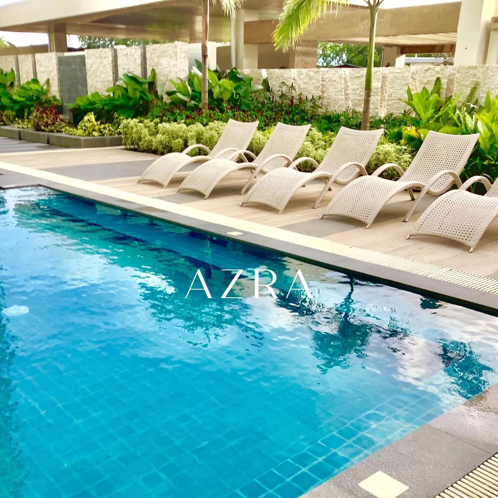 Swimming pool in AZRA Bacolod at Mesavirre Garden Residences