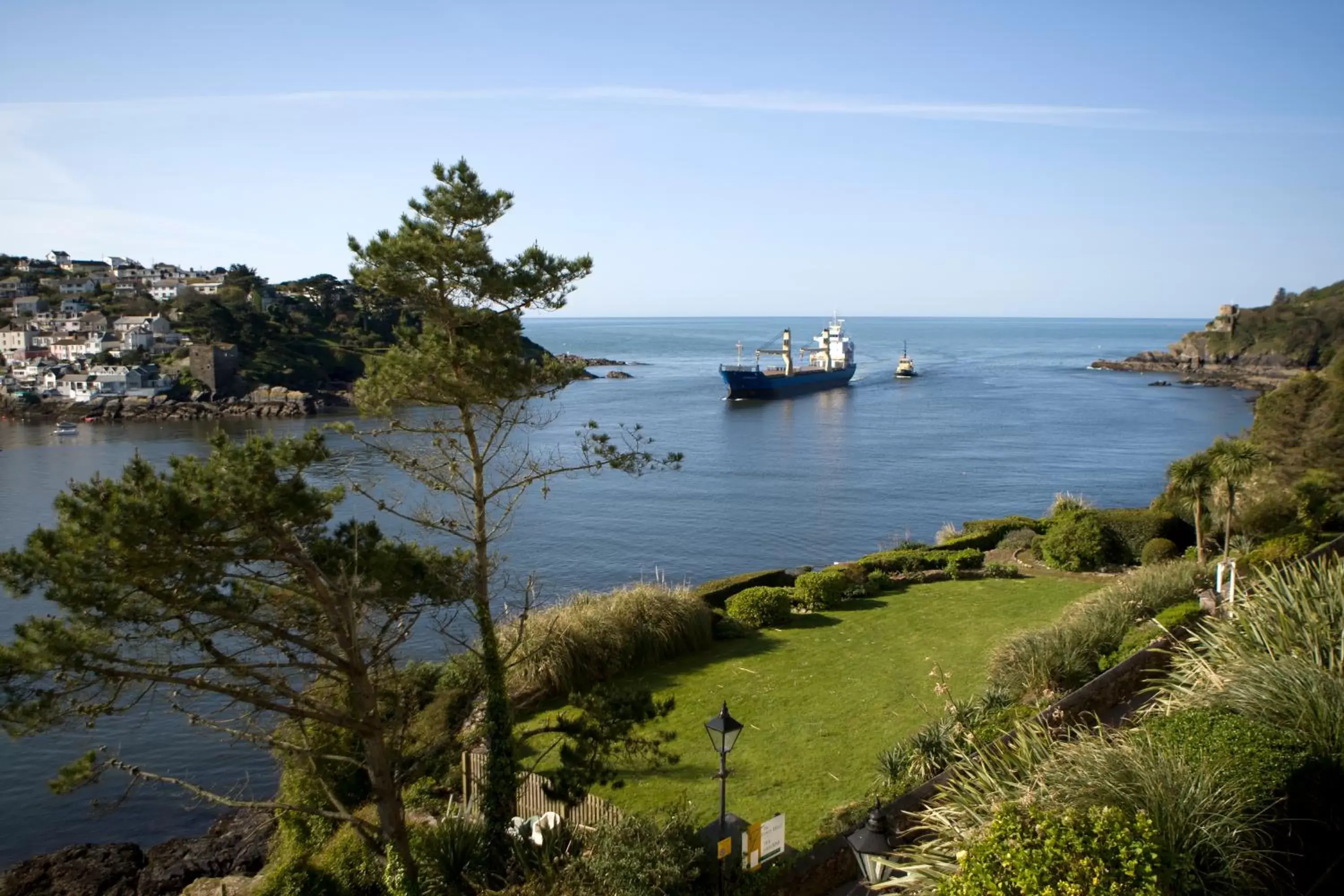 Natural landscape in Harbour Hotel Fowey