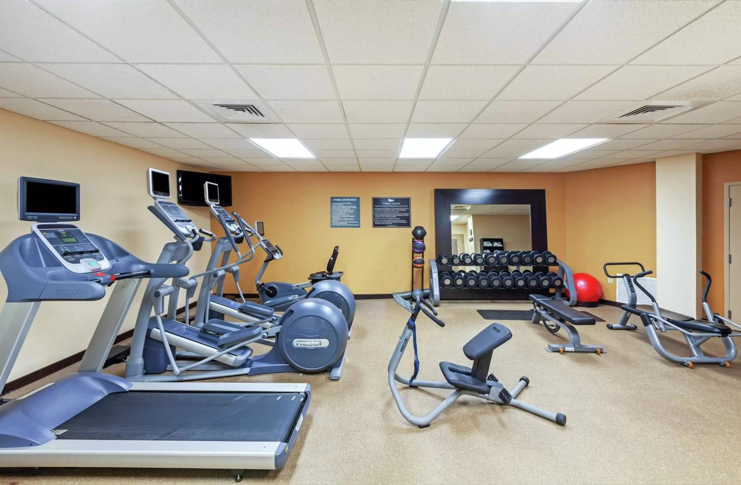 Fitness centre/facilities in Homewood Suites by Hilton Waco