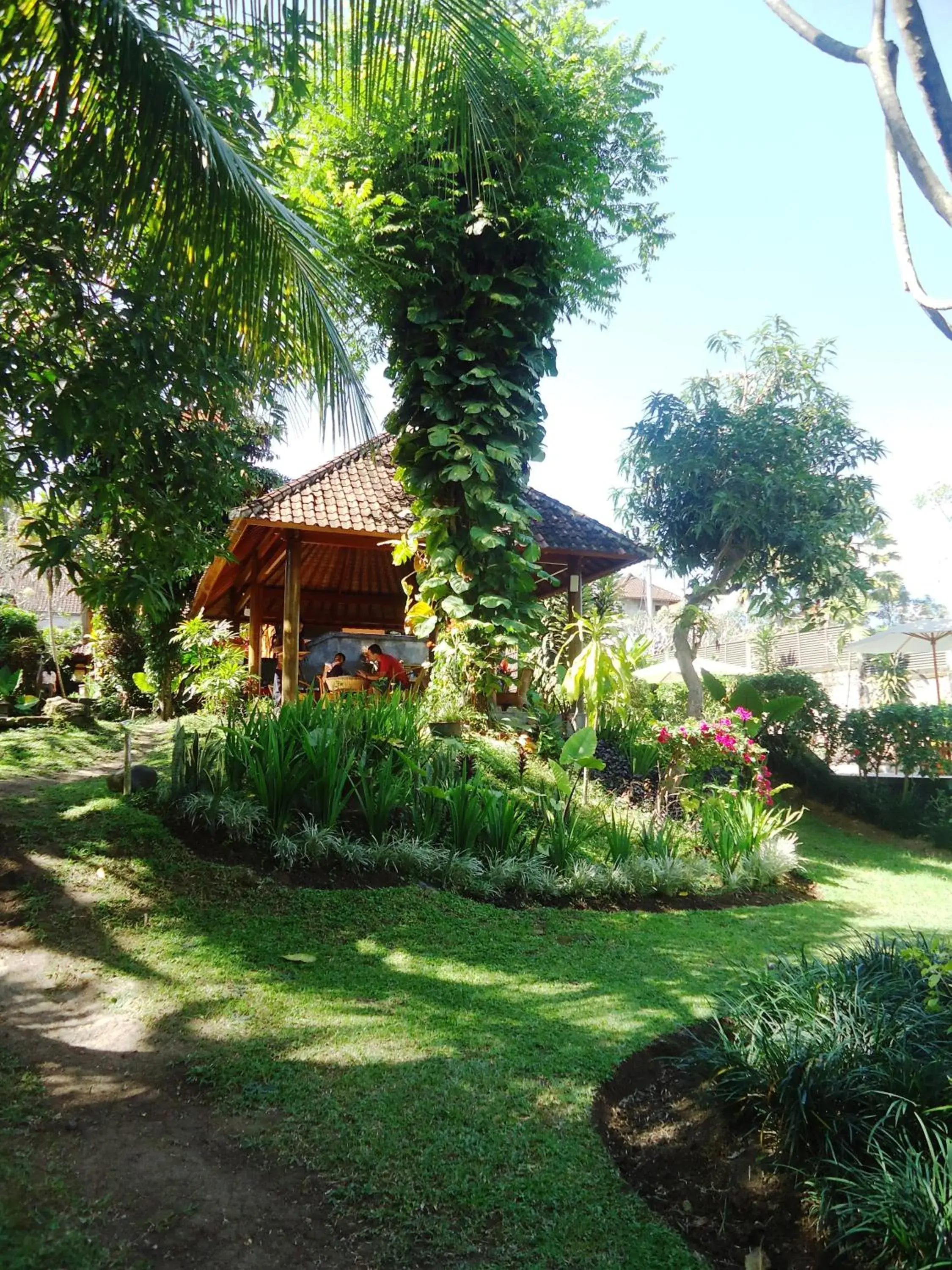 Restaurant/places to eat, Garden in Argasoka Bungalows