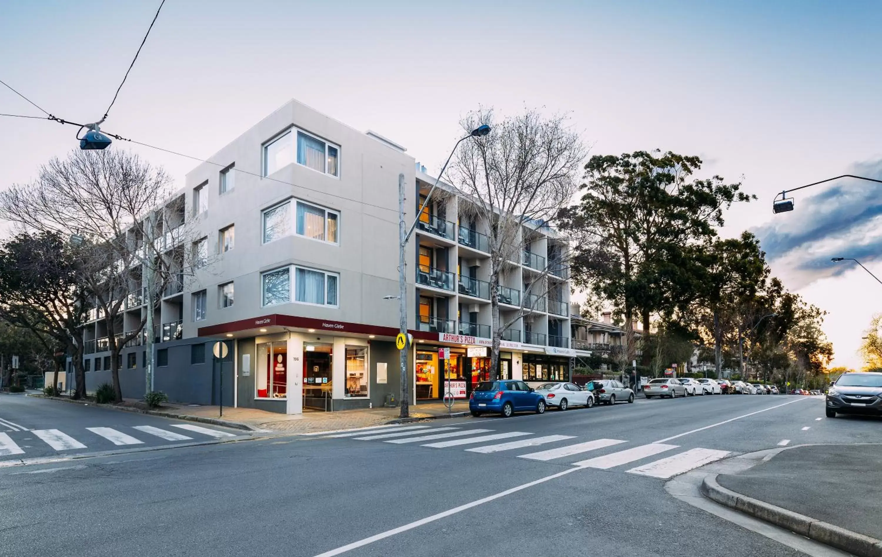 Street view in Haven Glebe