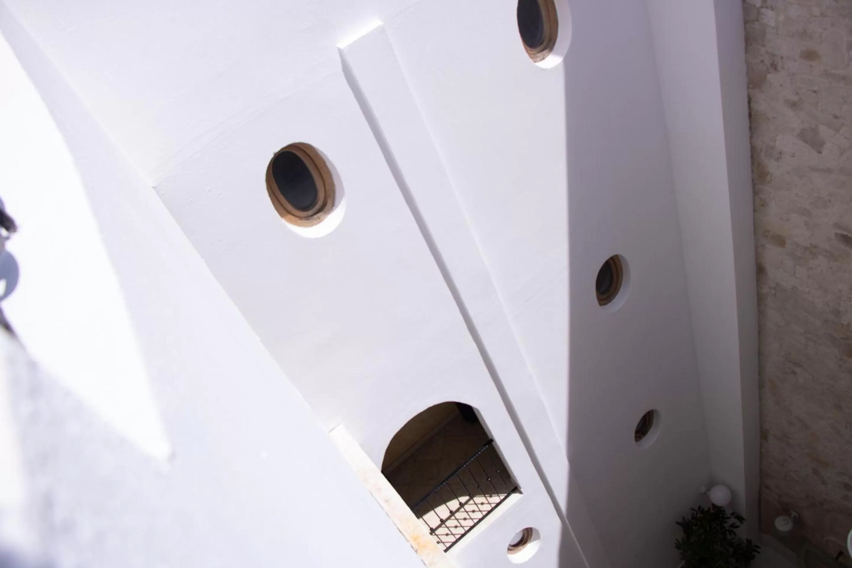 Inner courtyard view in Villa Palma Boutique Hotel