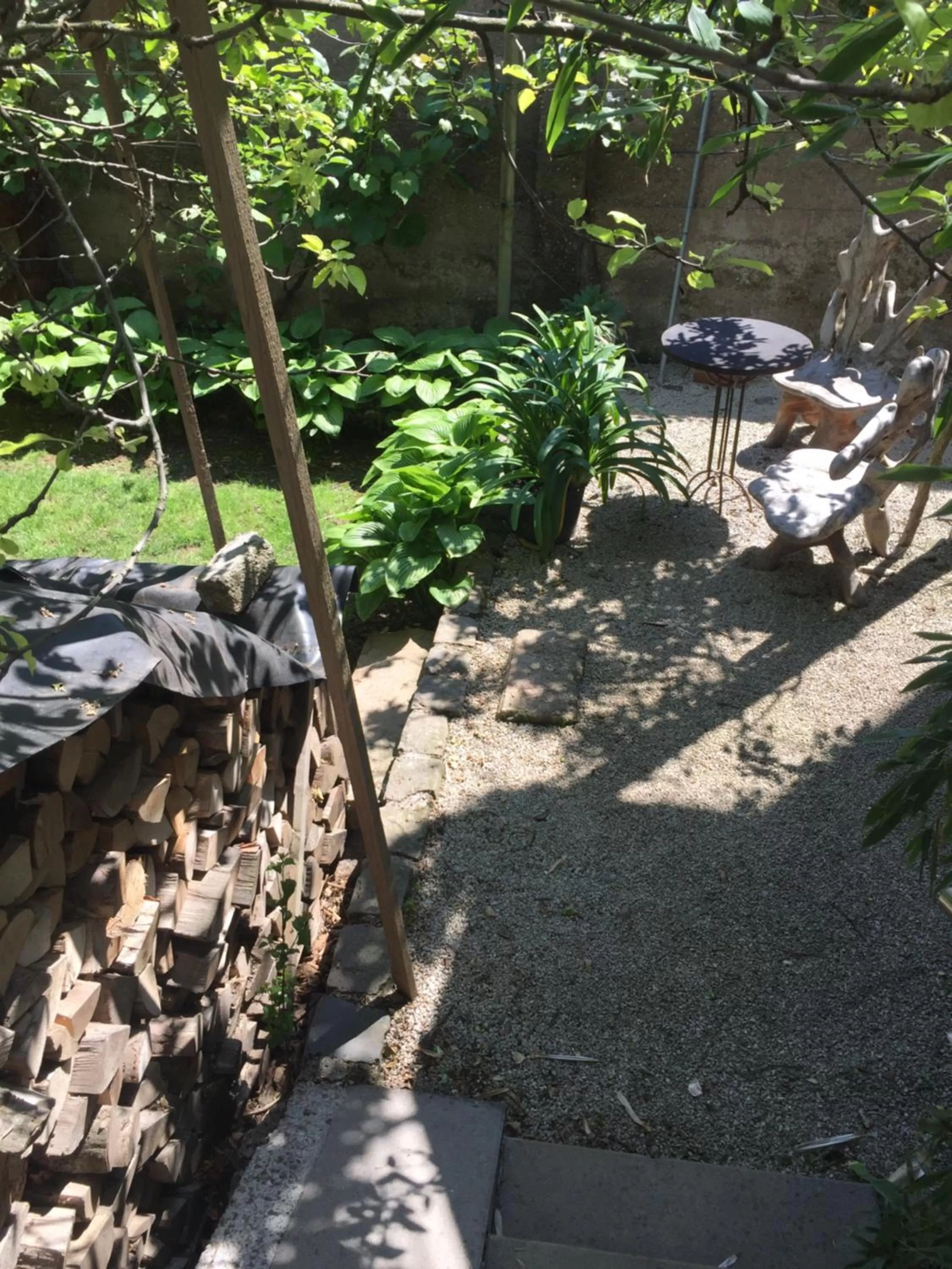 Patio in Jugendstil-Hof