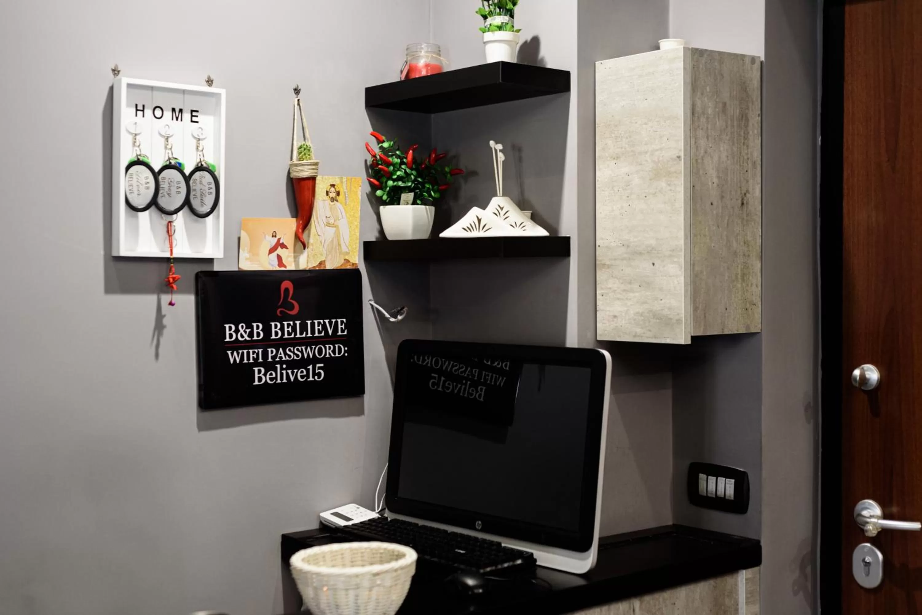 TV/Entertainment Center in B&B BELIEVE con SPA privata