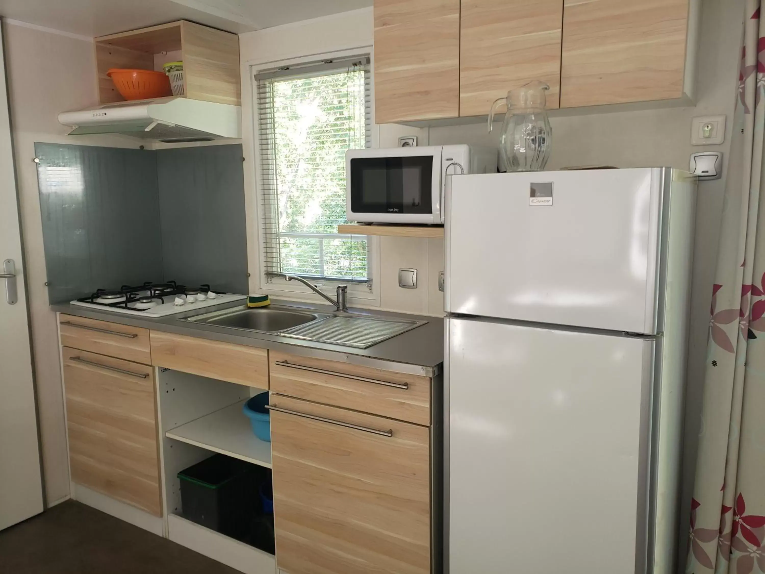 Kitchen/Kitchenette in Le Moulin D'onclaire Camping et chambres d'hôtes