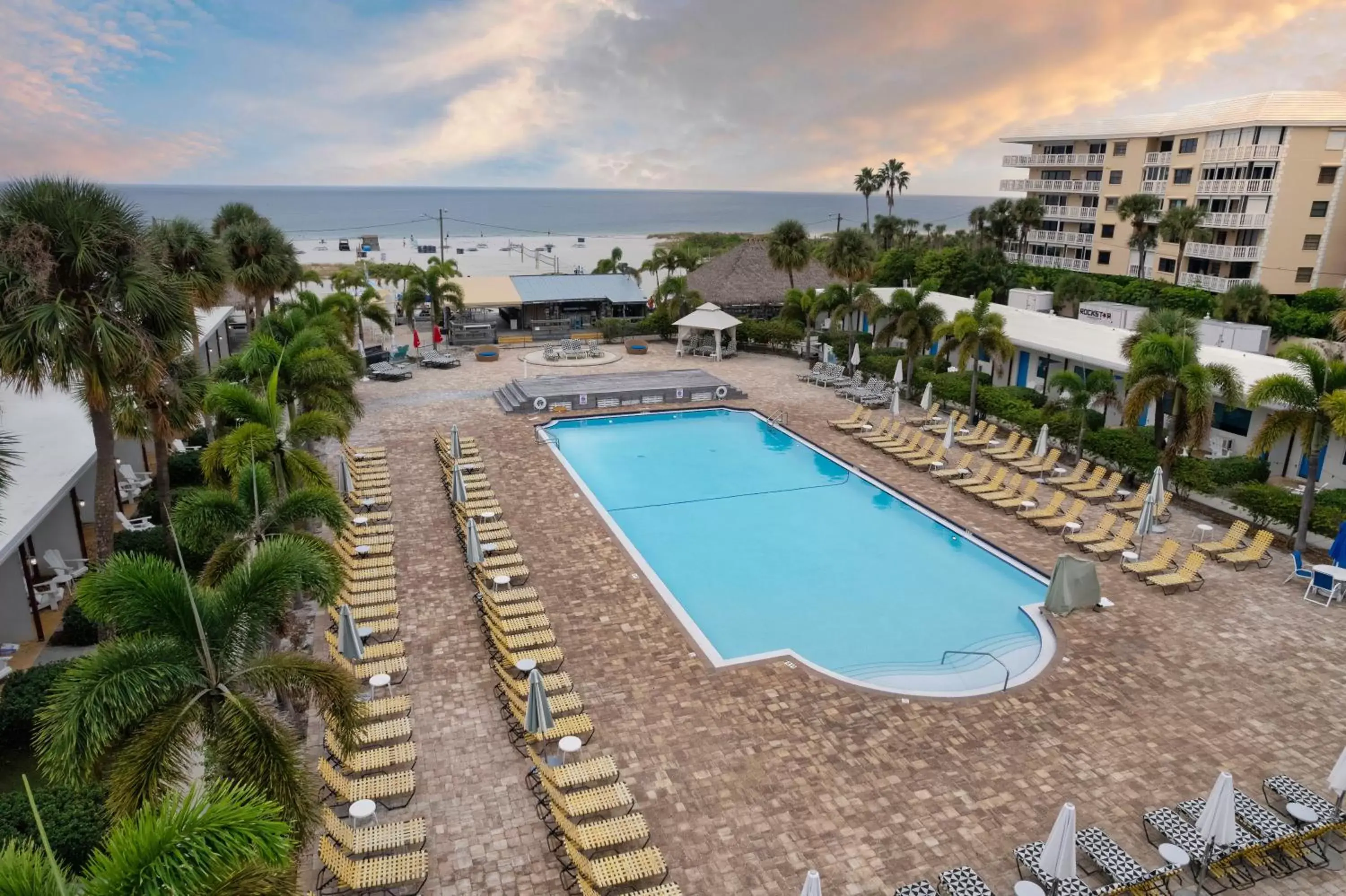 Swimming pool, Pool View in Postcard Inn On The Beach