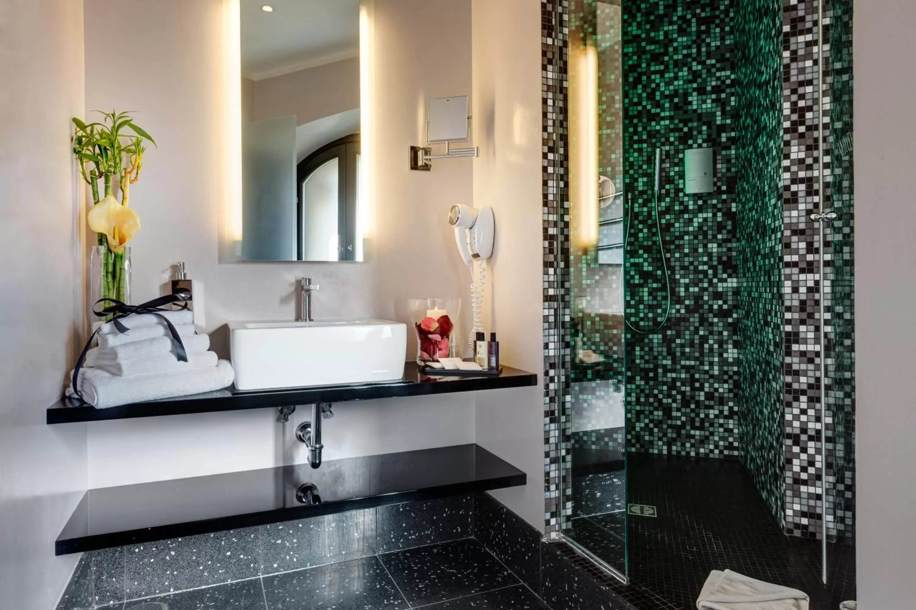 Shower, Bathroom in Dharma Luxury Hotel