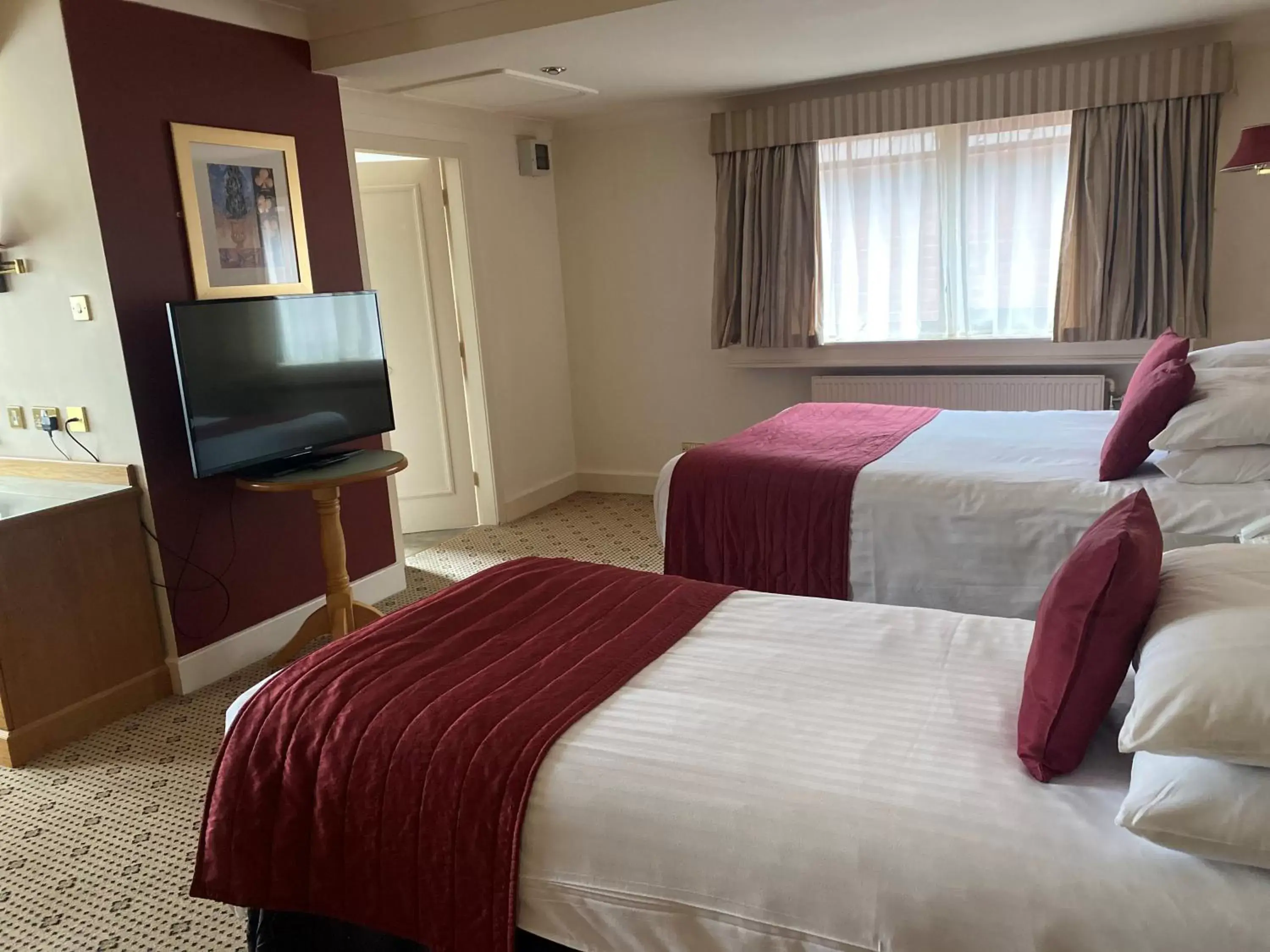 Bedroom, Bed in Best Western Frodsham Forest Hills Hotel