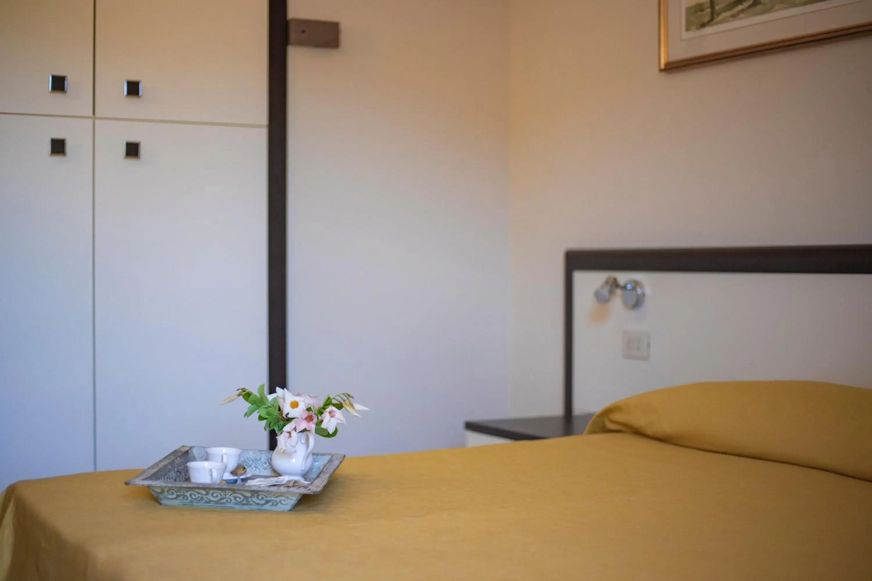 Bed in Hotel Fabricia