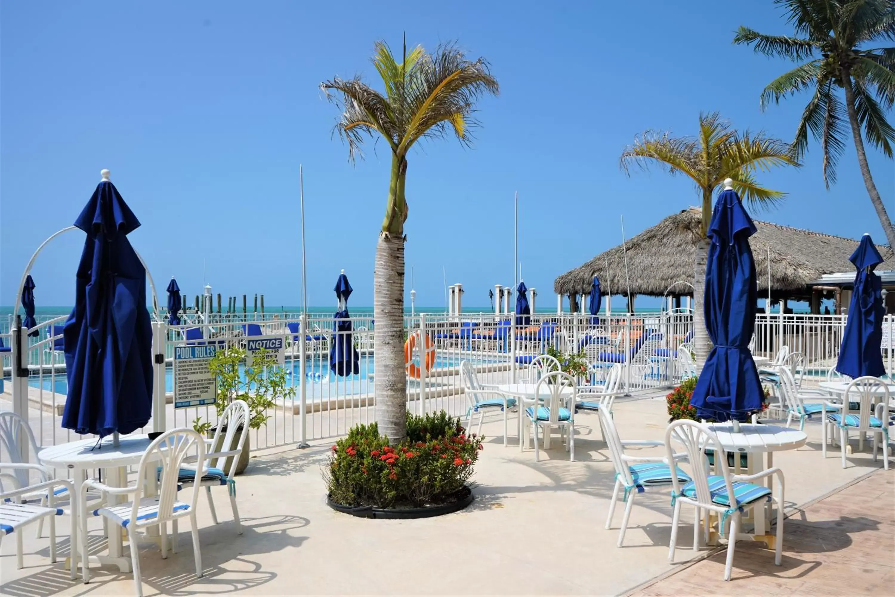 Seating area, Restaurant/Places to Eat in Glunz Ocean Beach Hotel and Resort