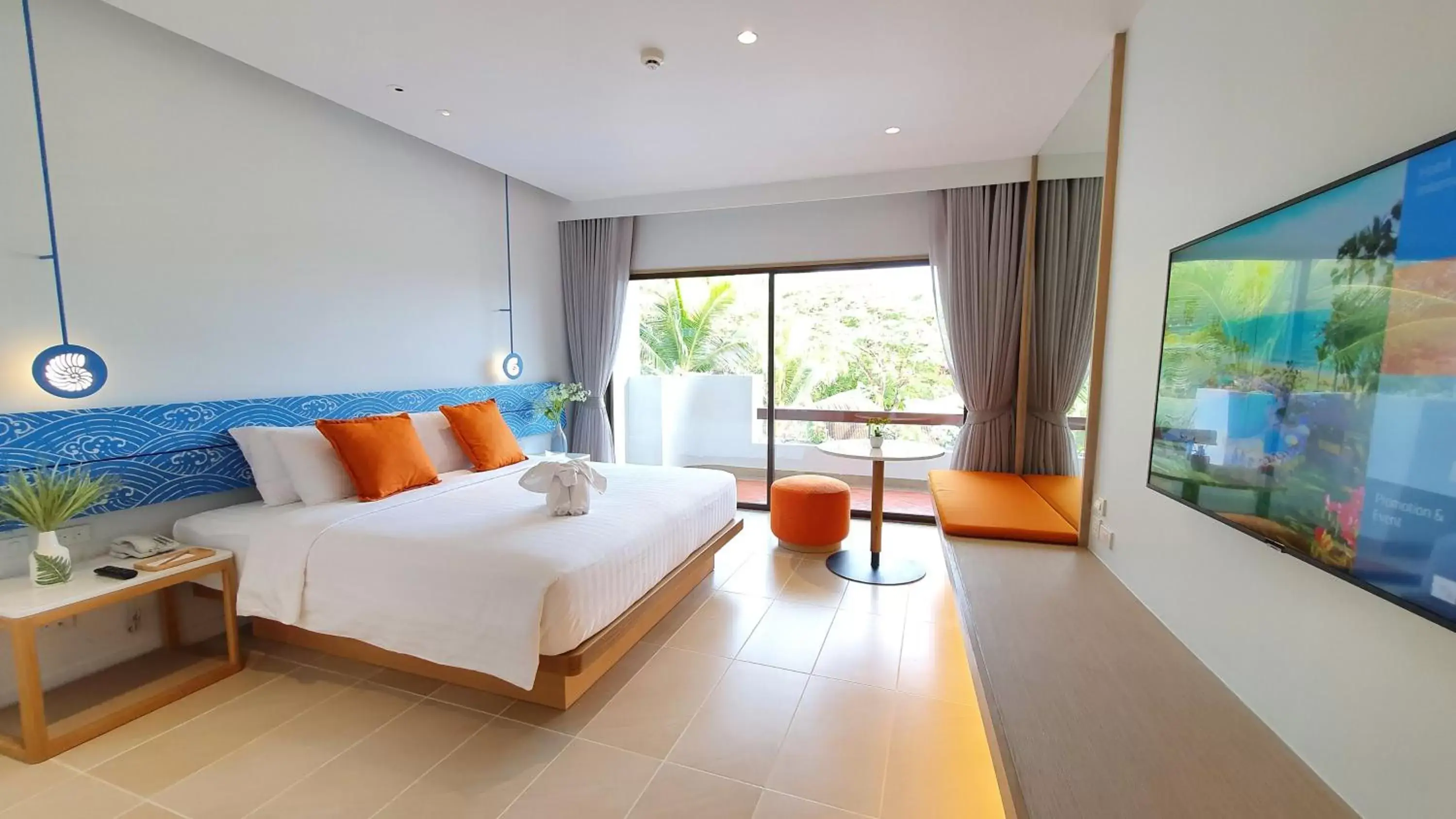 Bed in Novotel Rayong Rim Pae Resort