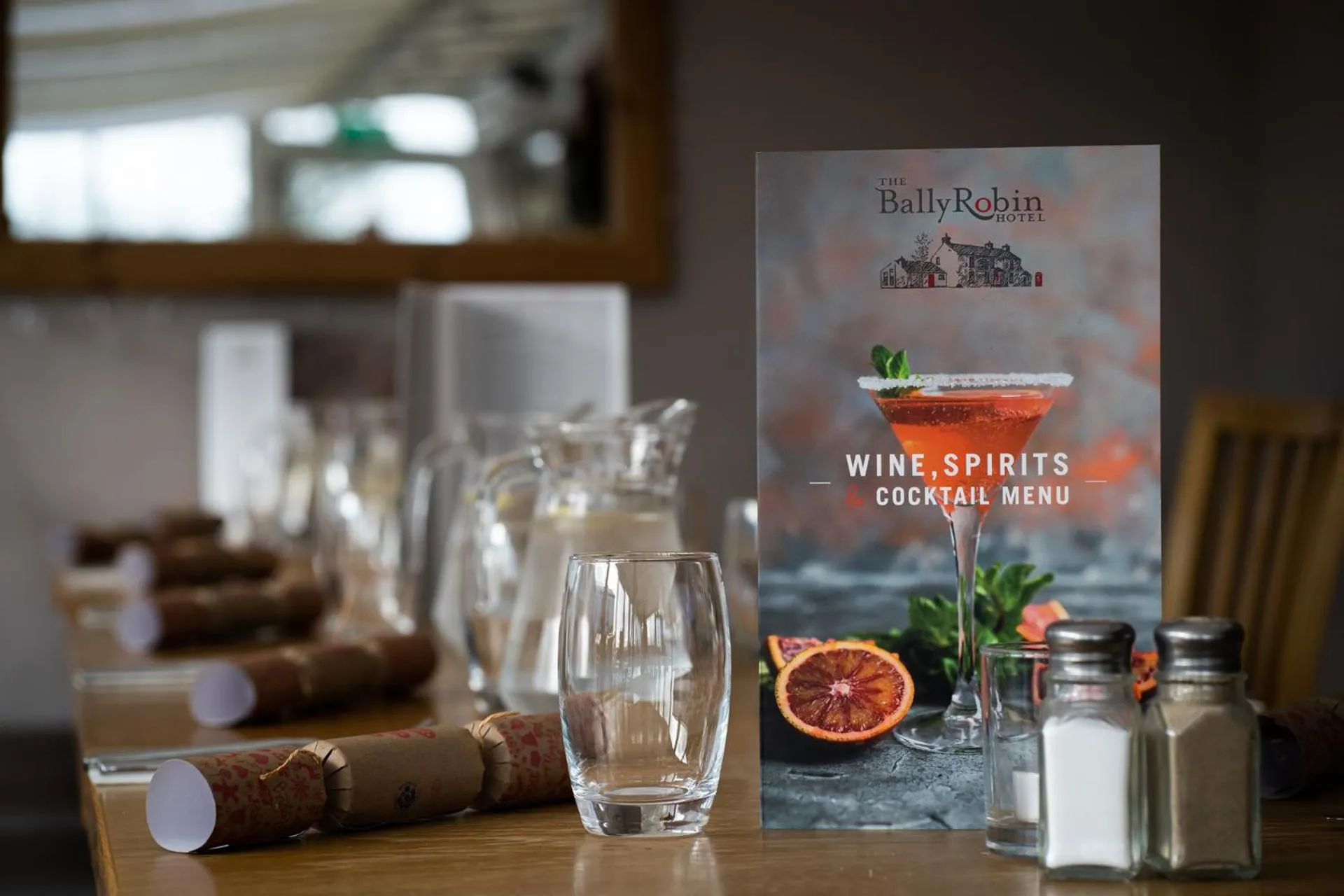 Alcoholic drinks in Ballyrobin Hotel