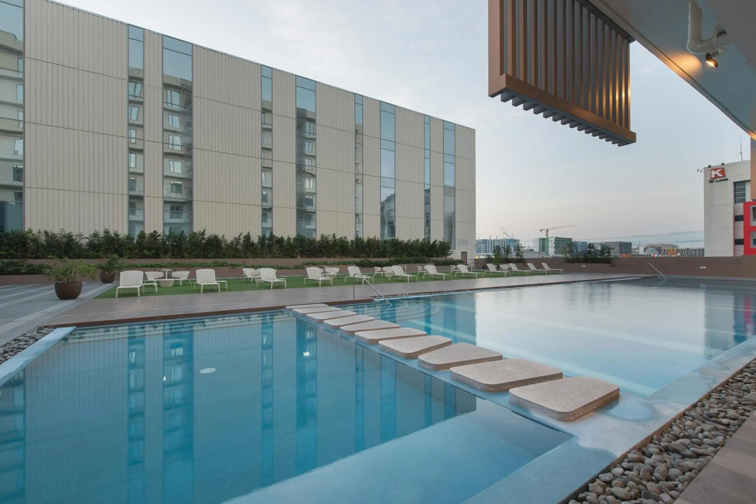 Swimming Pool in Citadines Bay City Manila