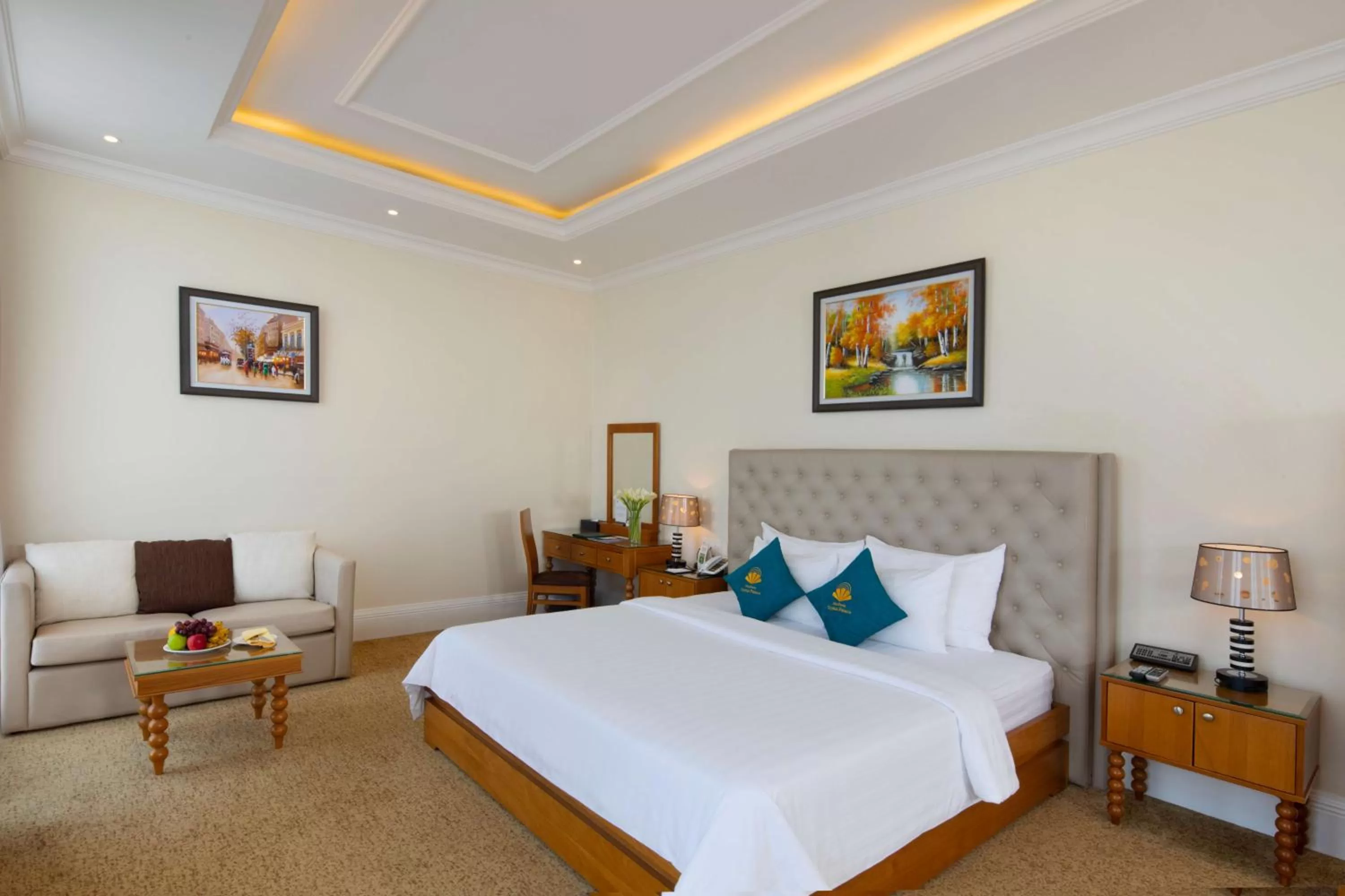 Bed in MerPerle Crystal Palace