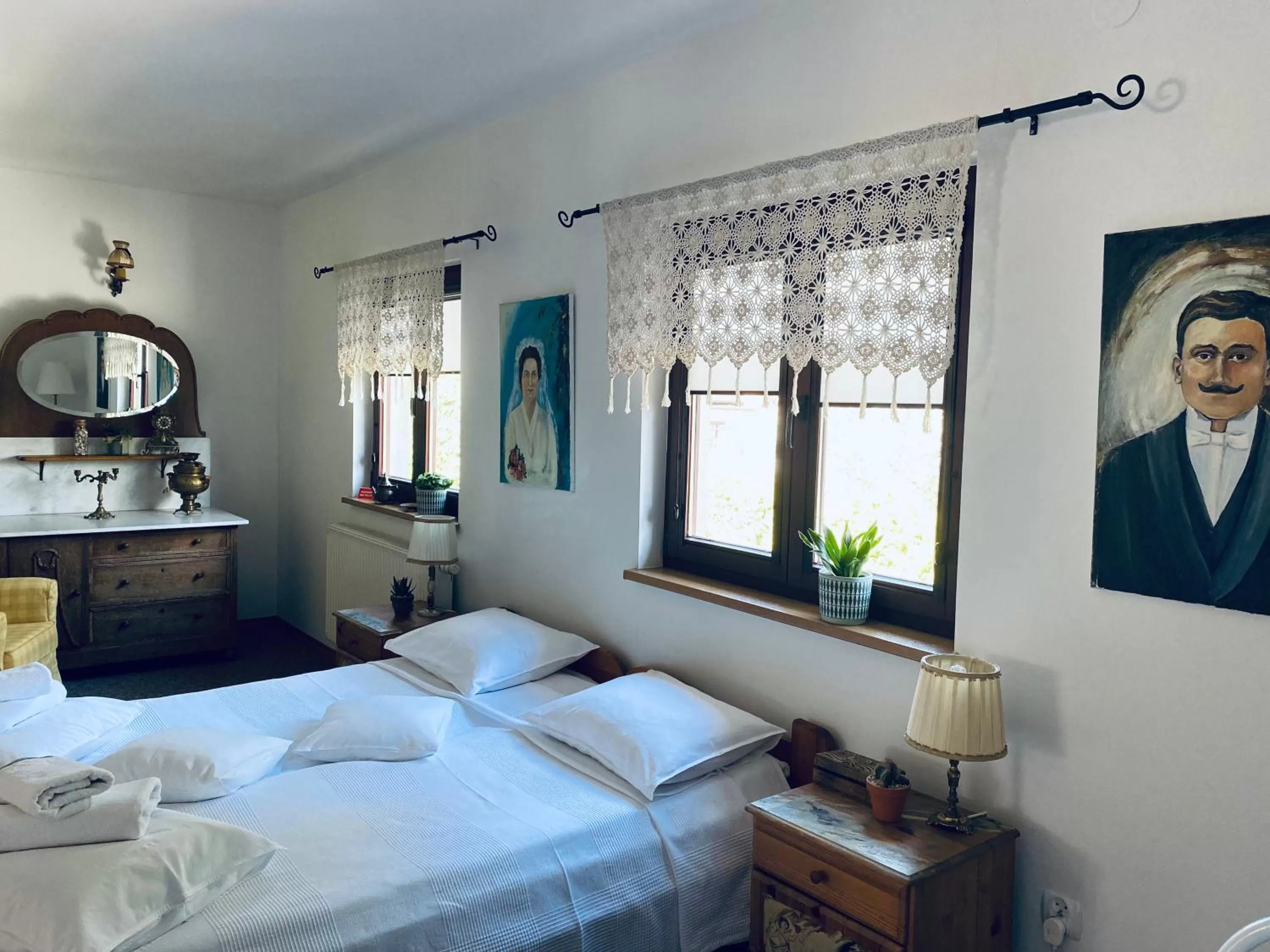 Bed in Restauracja Pensjonat Buda