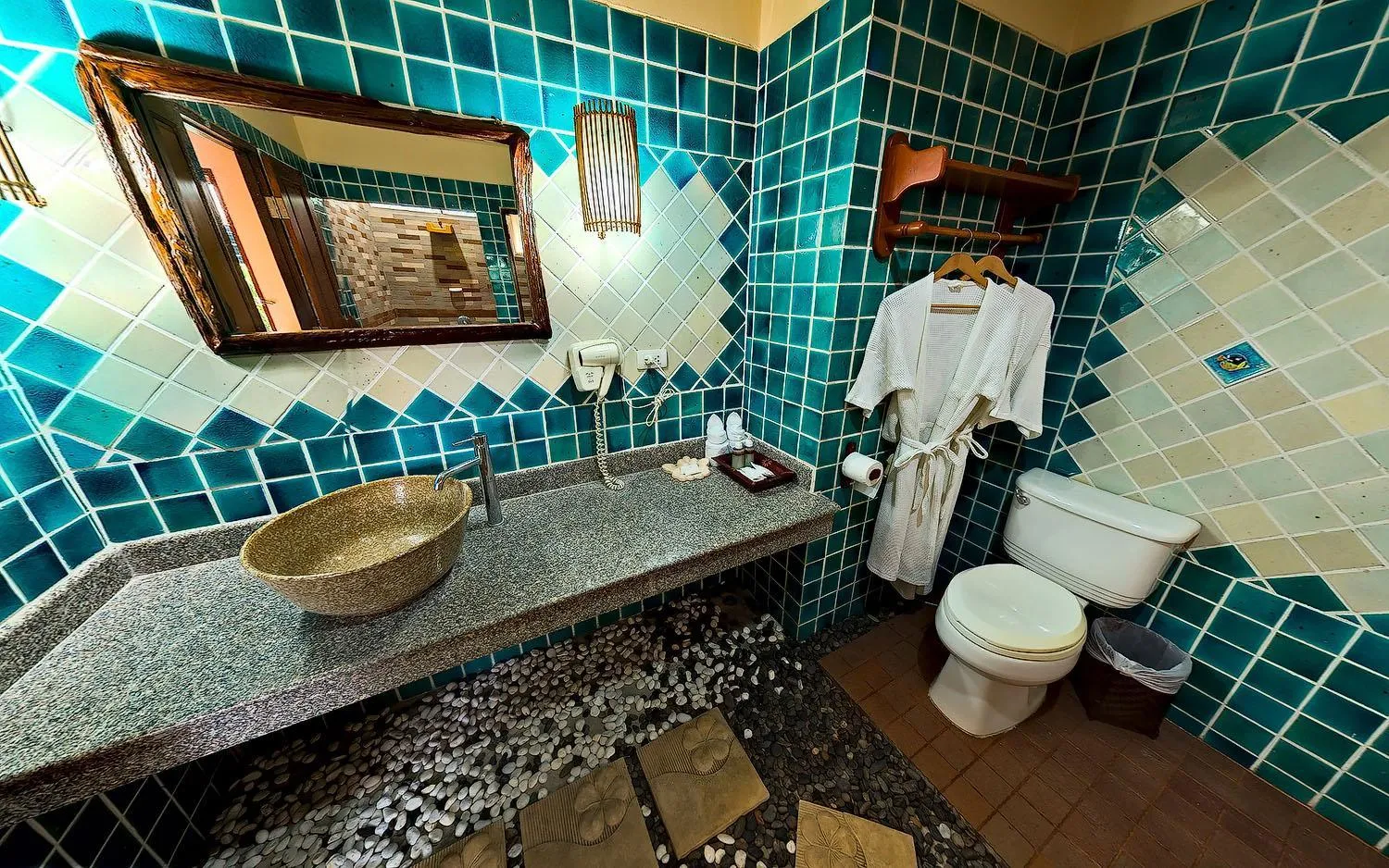 Bathroom in Andamanee Boutique Resort Aonang Krabi - Free Beach Shuttle