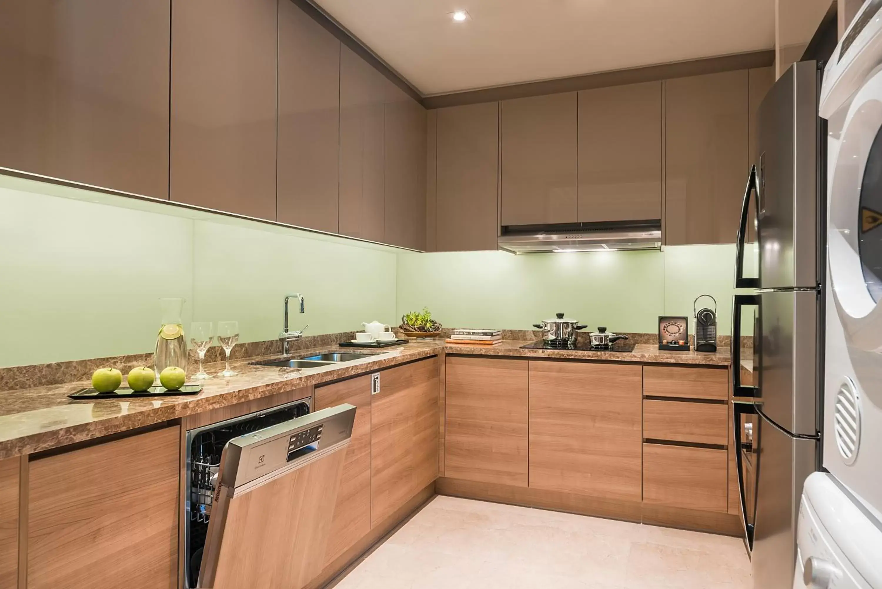 Kitchen/Kitchenette in Ascott Bonifacio Global City Manila