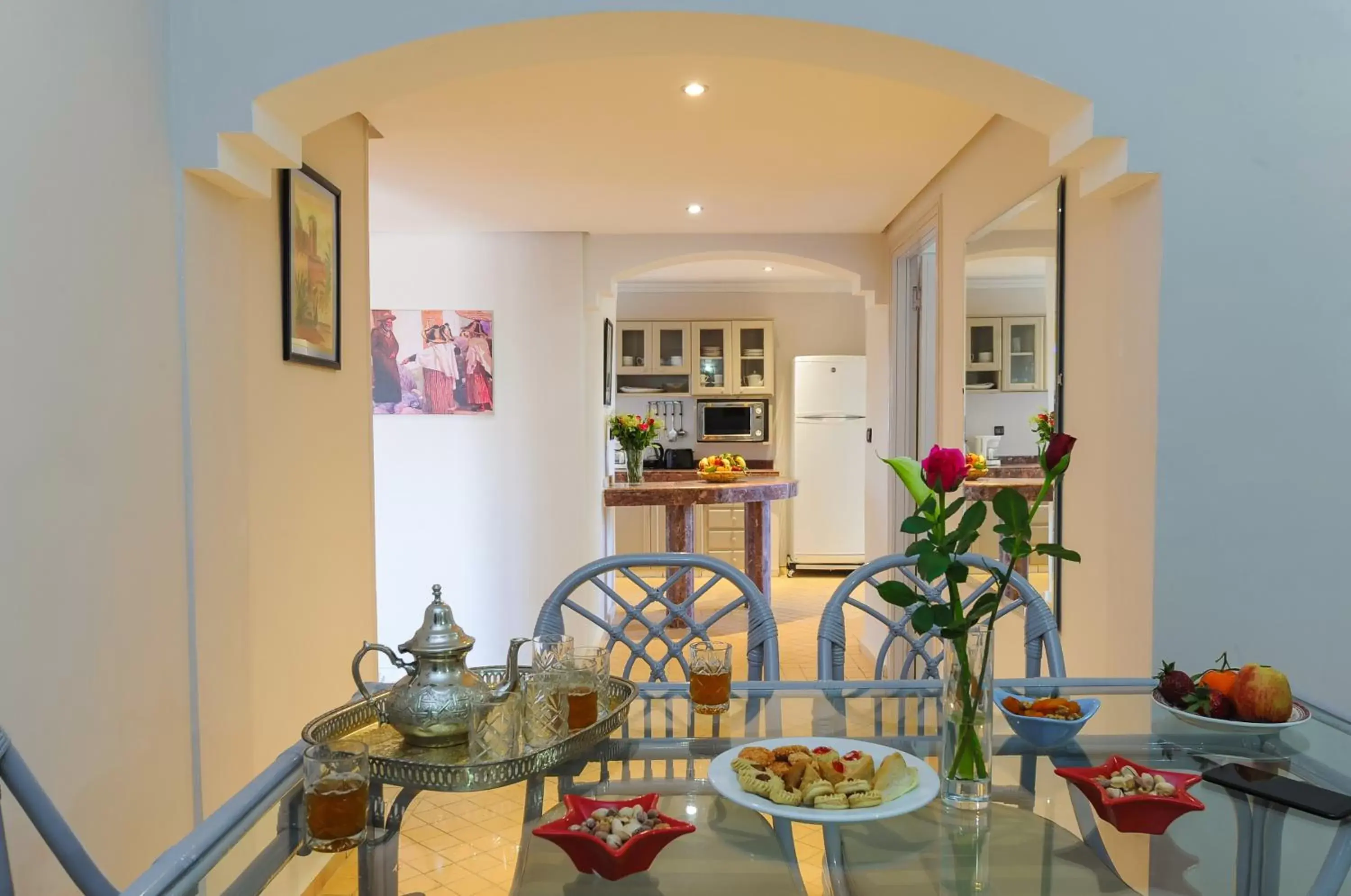 Kitchen or kitchenette in In Club Palmeraie Resorts