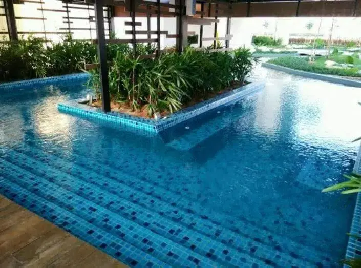 Swimming Pool in De Houz @ Setia Alam Trefoil Homestay