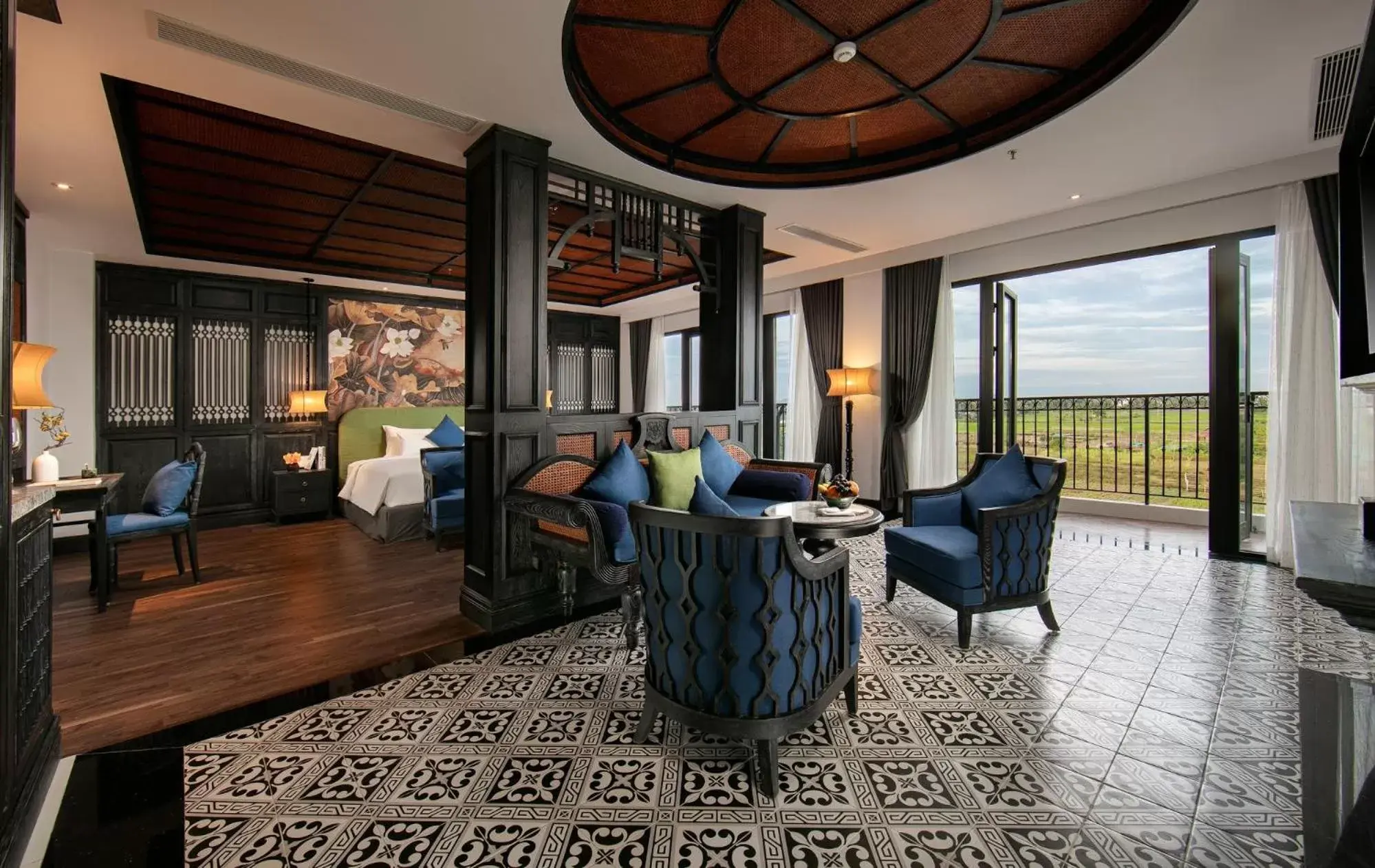 Living room in Shining Riverside Hoi An Boutique & Spa Living room in Shining Riverside Hoi An Boutique & Spa