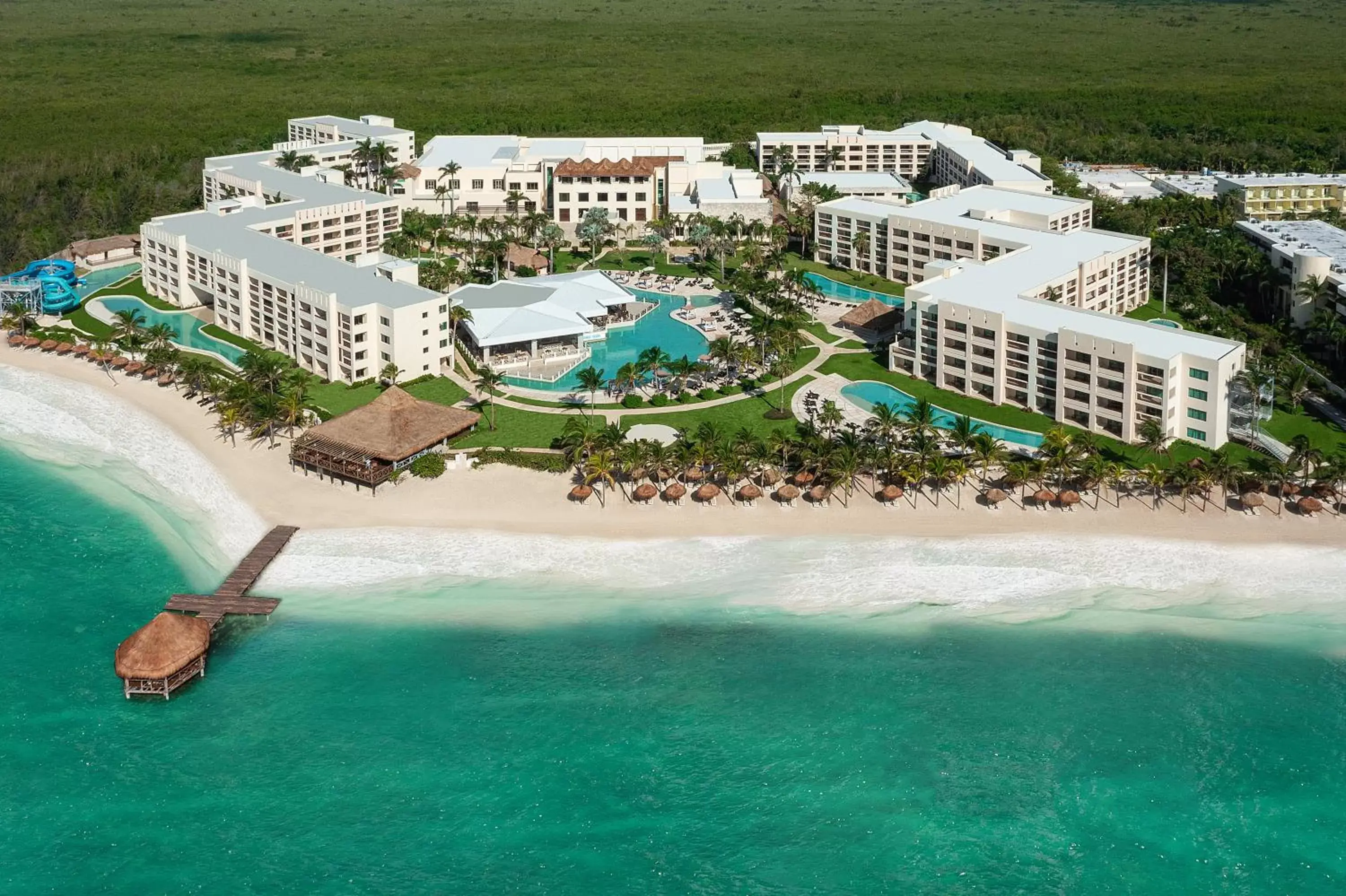 Bird's eye view, Bird's-eye View in Hyatt Ziva Riviera Cancun All-Inclusive