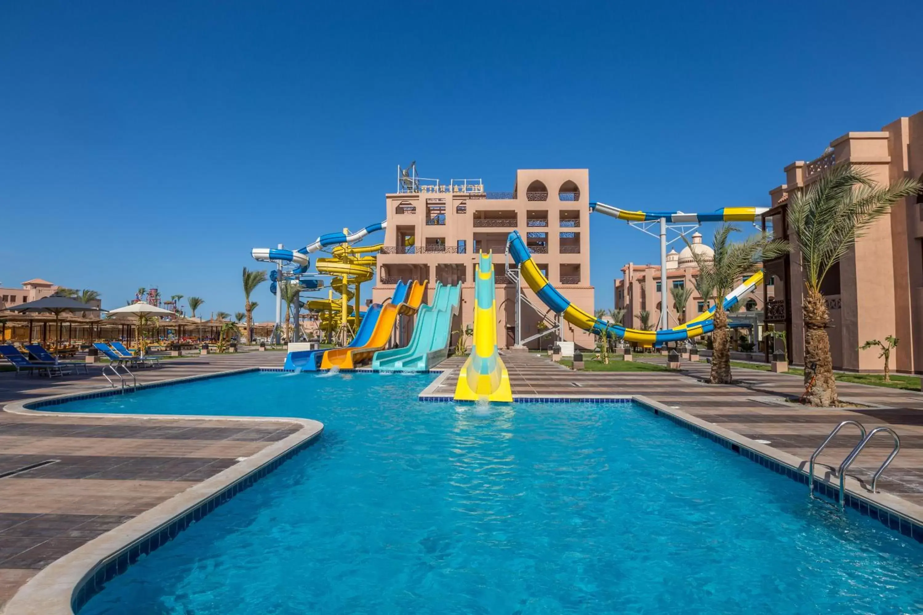 Swimming Pool in Pickalbatros Aqua Park Resort - Hurghada