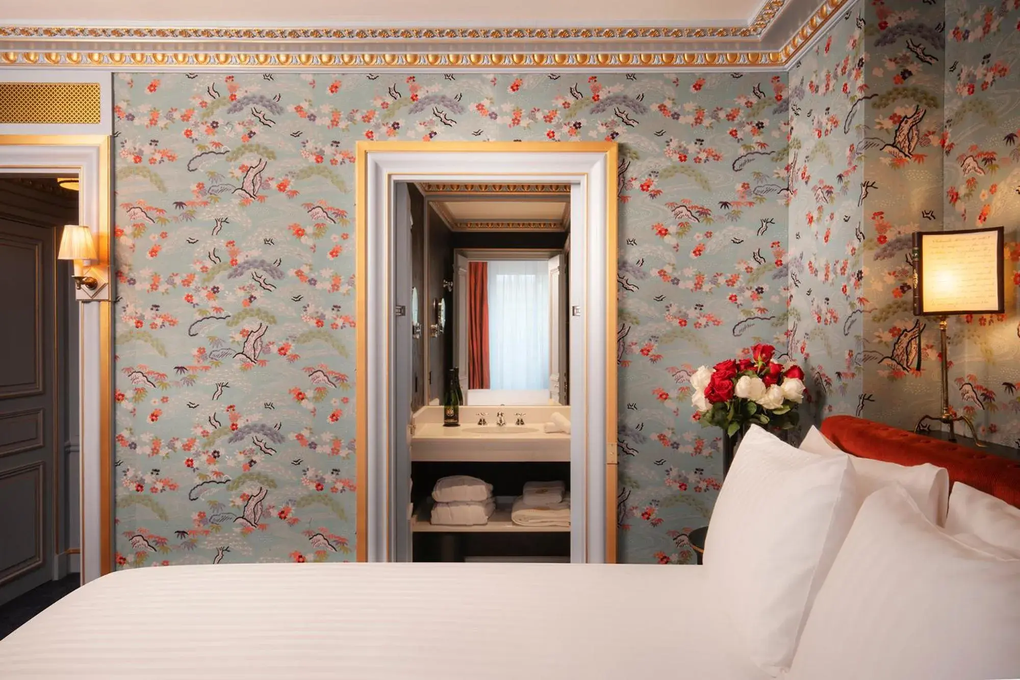 Bedroom, Bed in Maison Proust, Hotel & Spa La Mer