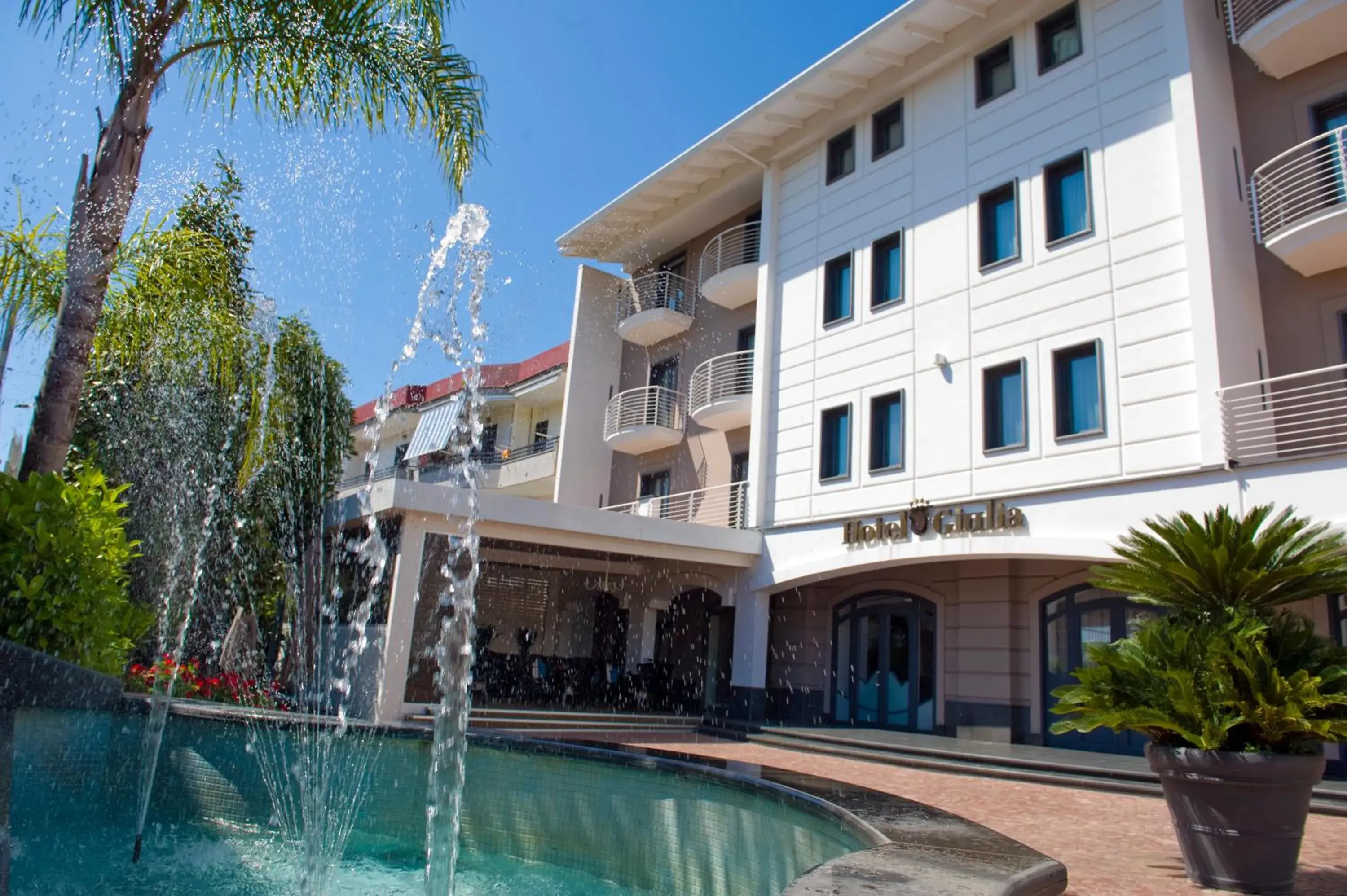 Facade/entrance in Hotel Giulia Ocean Club Facade/entrance in Hotel Giulia Ocean Club