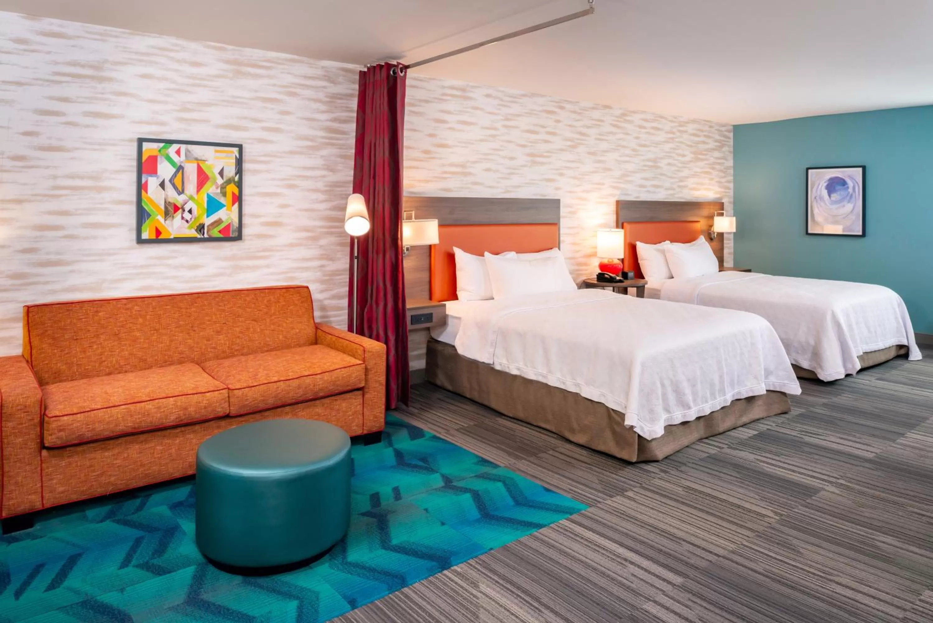 Bed in Home2 Suites By Hilton Columbus/West, OH